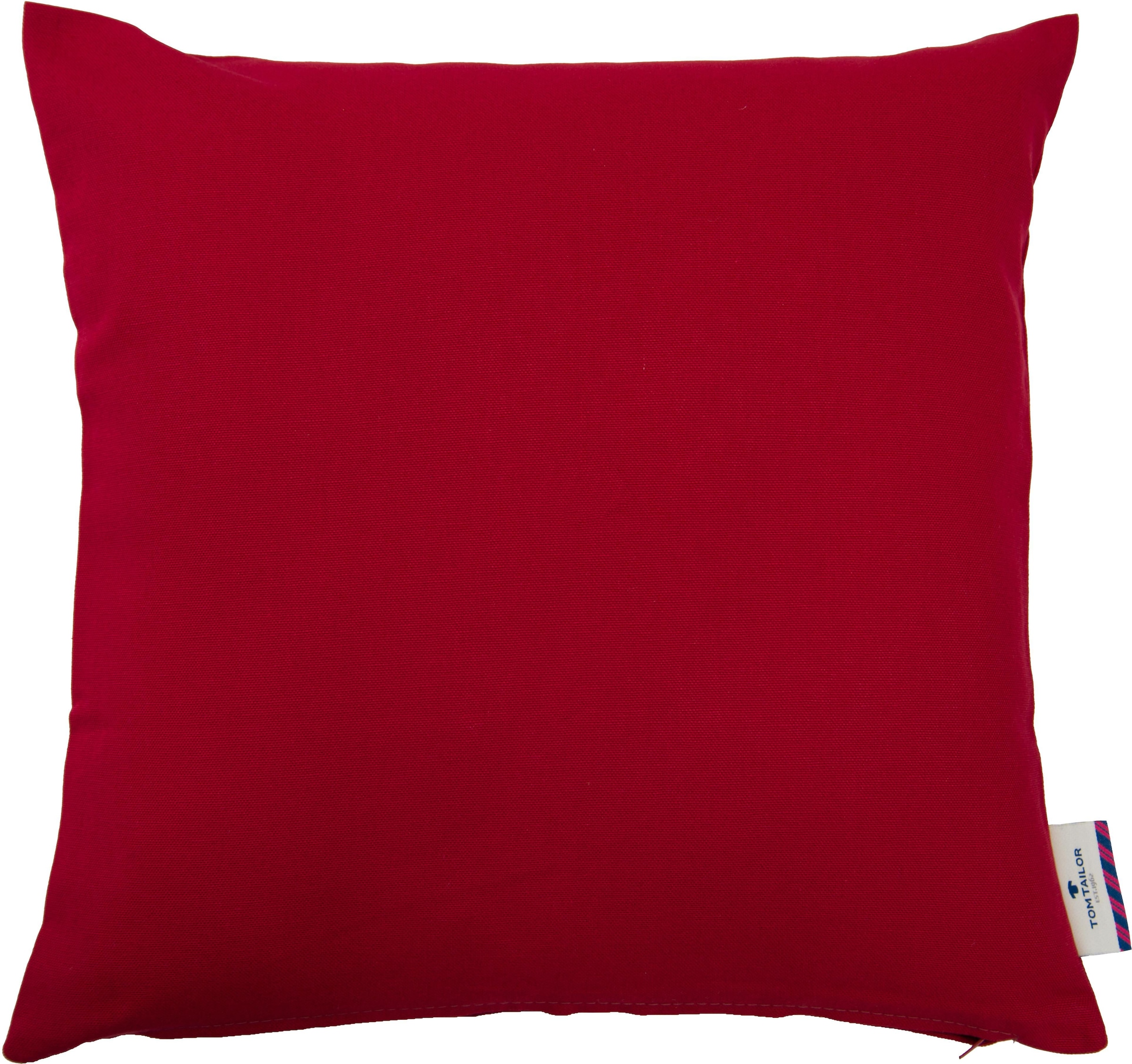 TOM TAILOR HOME Dekokissen »Dove«, unifarben, Kissenhüllen ohne Füllung, 2er Pack