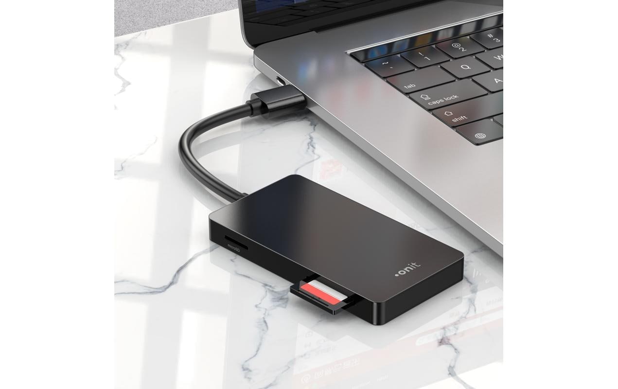 onit USB-Adapter »Extern USB-A 3-in-«