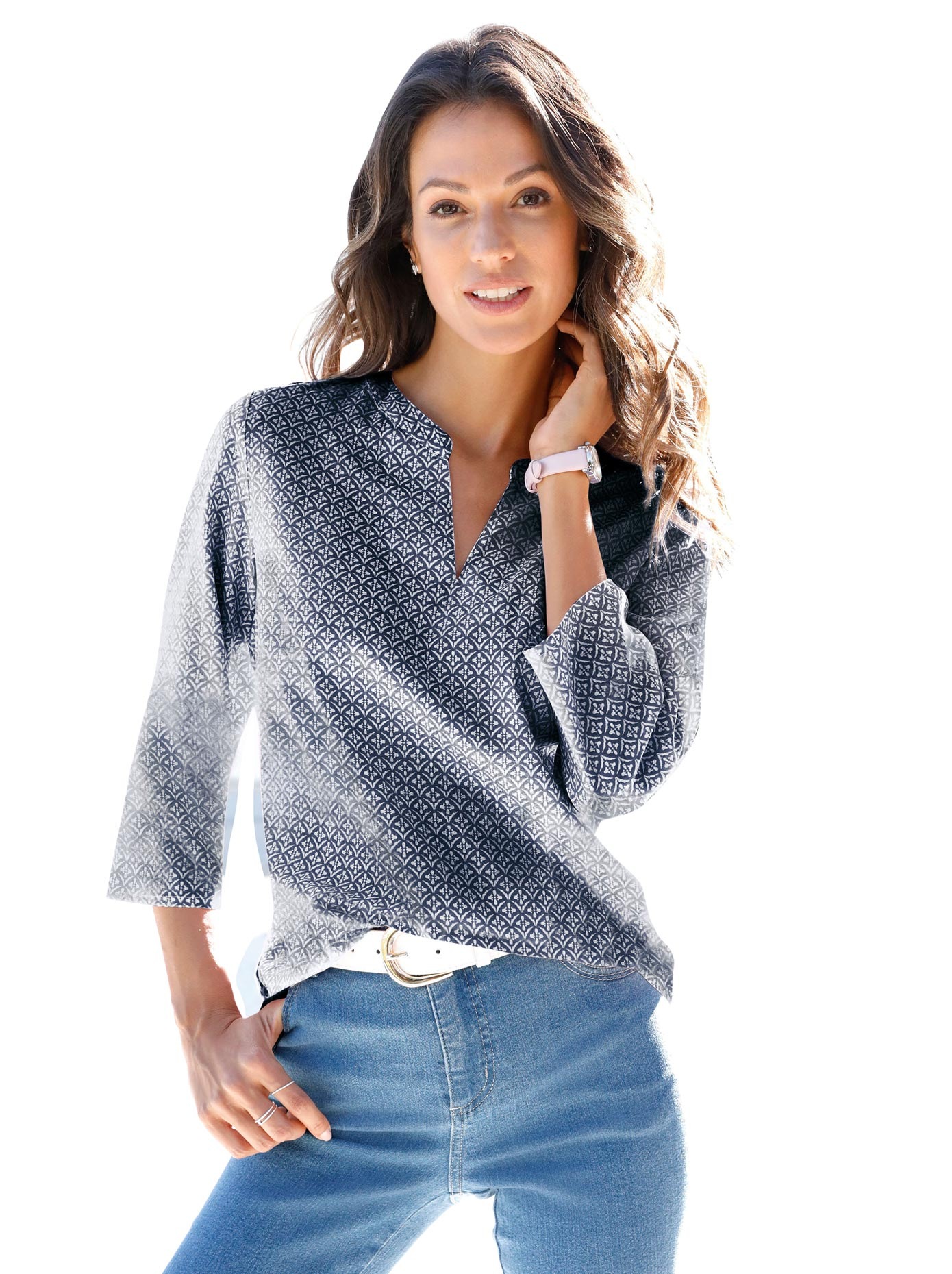 Damen Blusen Tuniken Ackermann jetzt | kaufen Damen-Bluse Modische & bei online