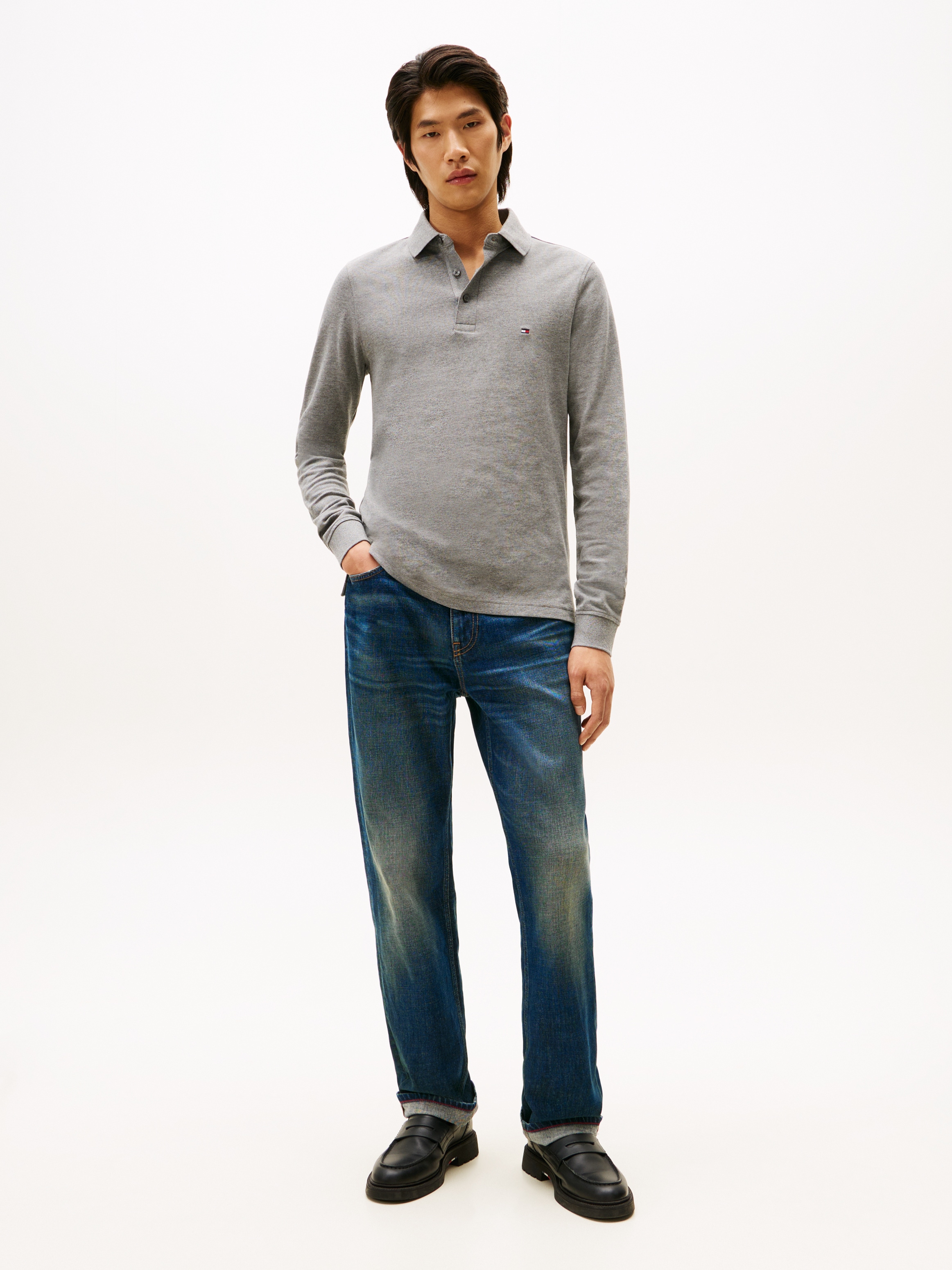 Tommy Hilfiger Langarm-Poloshirt »1985 SLIM LS POLO«
