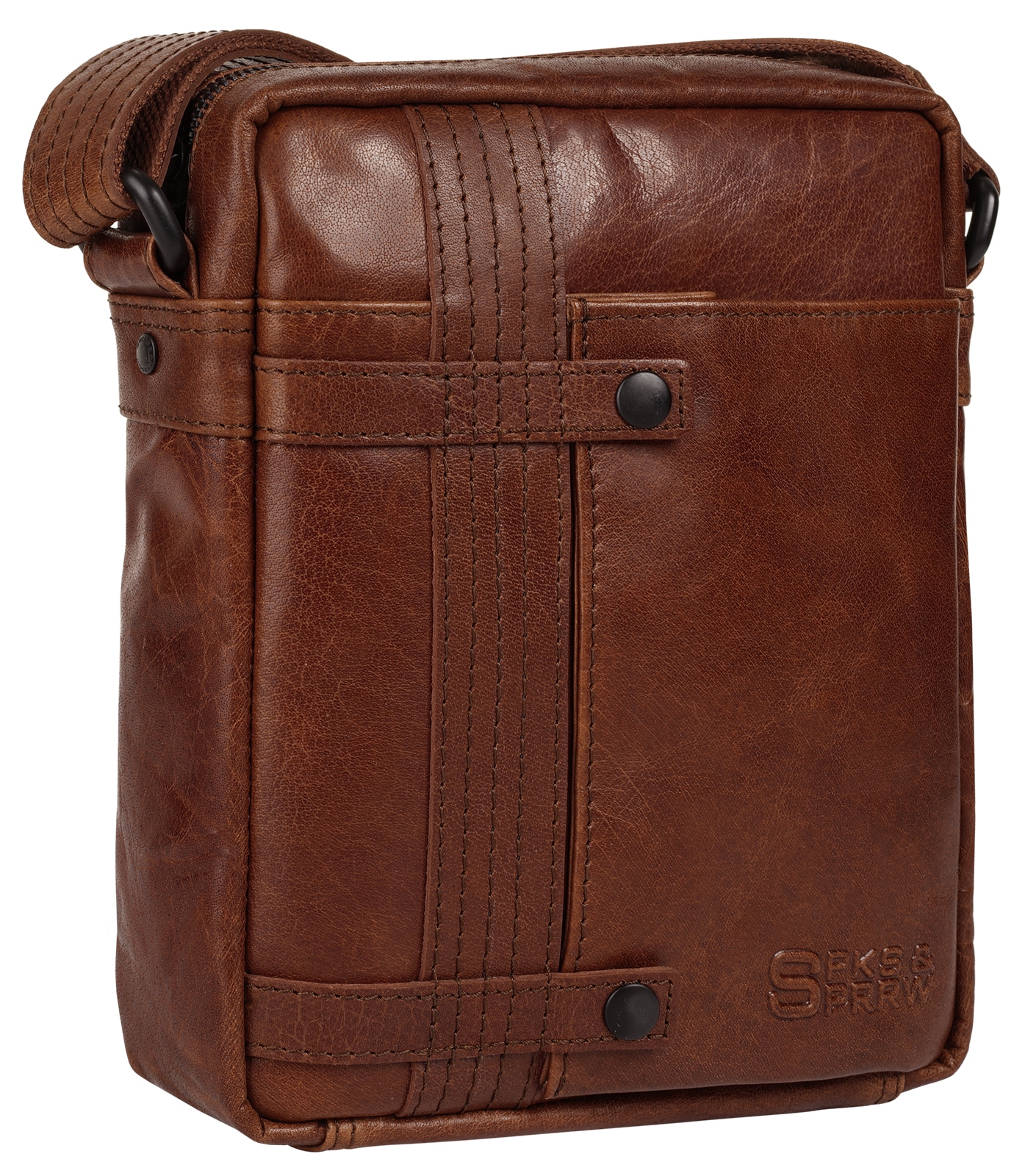 Spikes & Sparrow Umhängetasche echt Leder