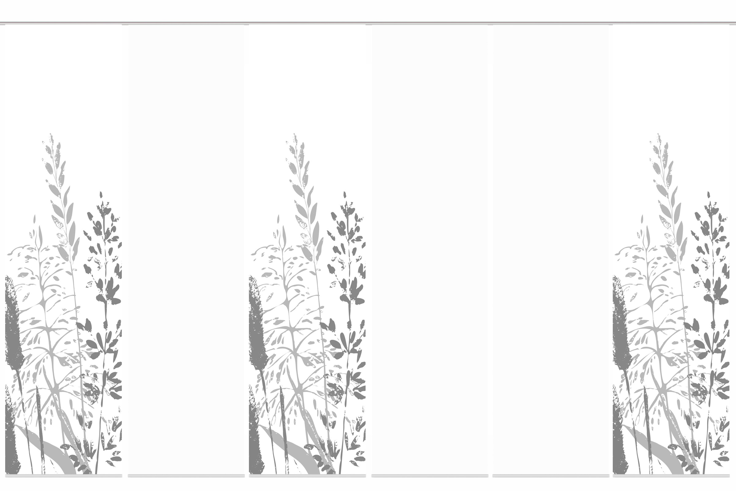 Image of HOME WOHNIDEEN Schiebegardine »SOLVES«, (6 St.), Schiebevorhang Digi 6er Set SOLVES bei Ackermann Versand Schweiz