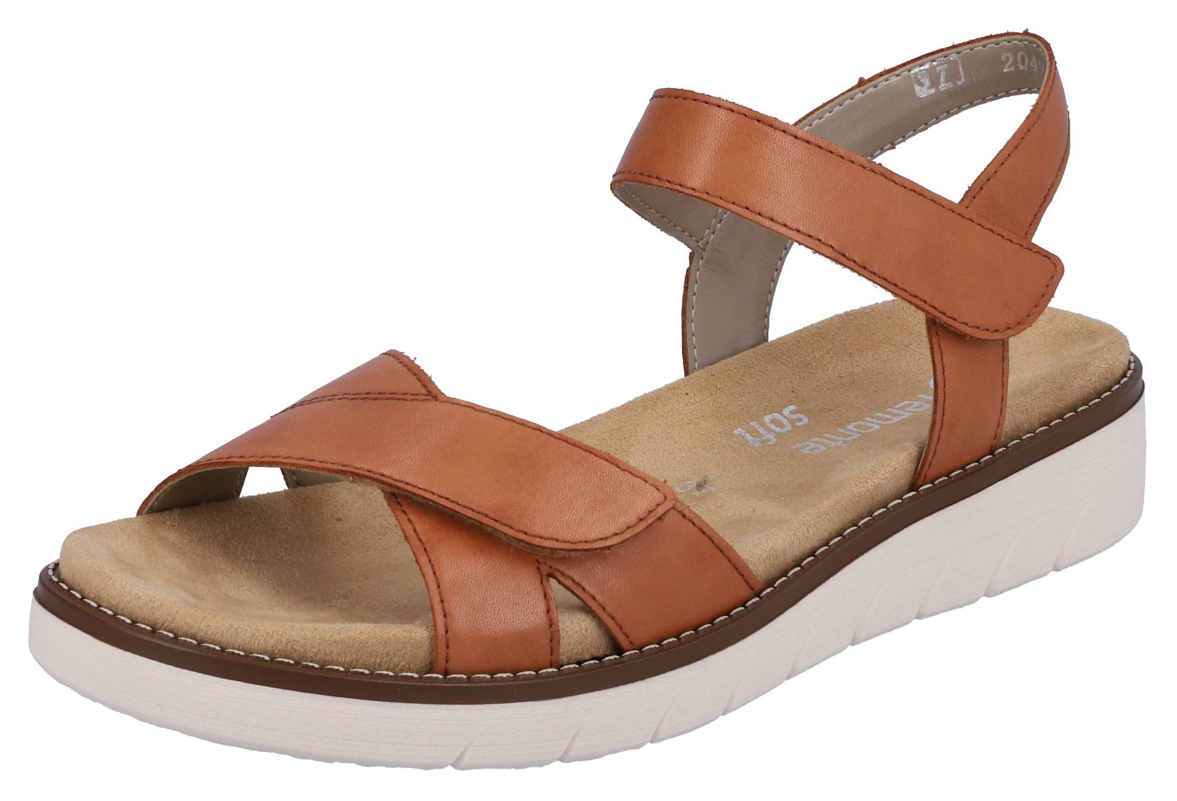 Remonte Riemchensandale  , Plateau, Sommerschuh, Sandalette mit Lite ´n Soft Ausstattung