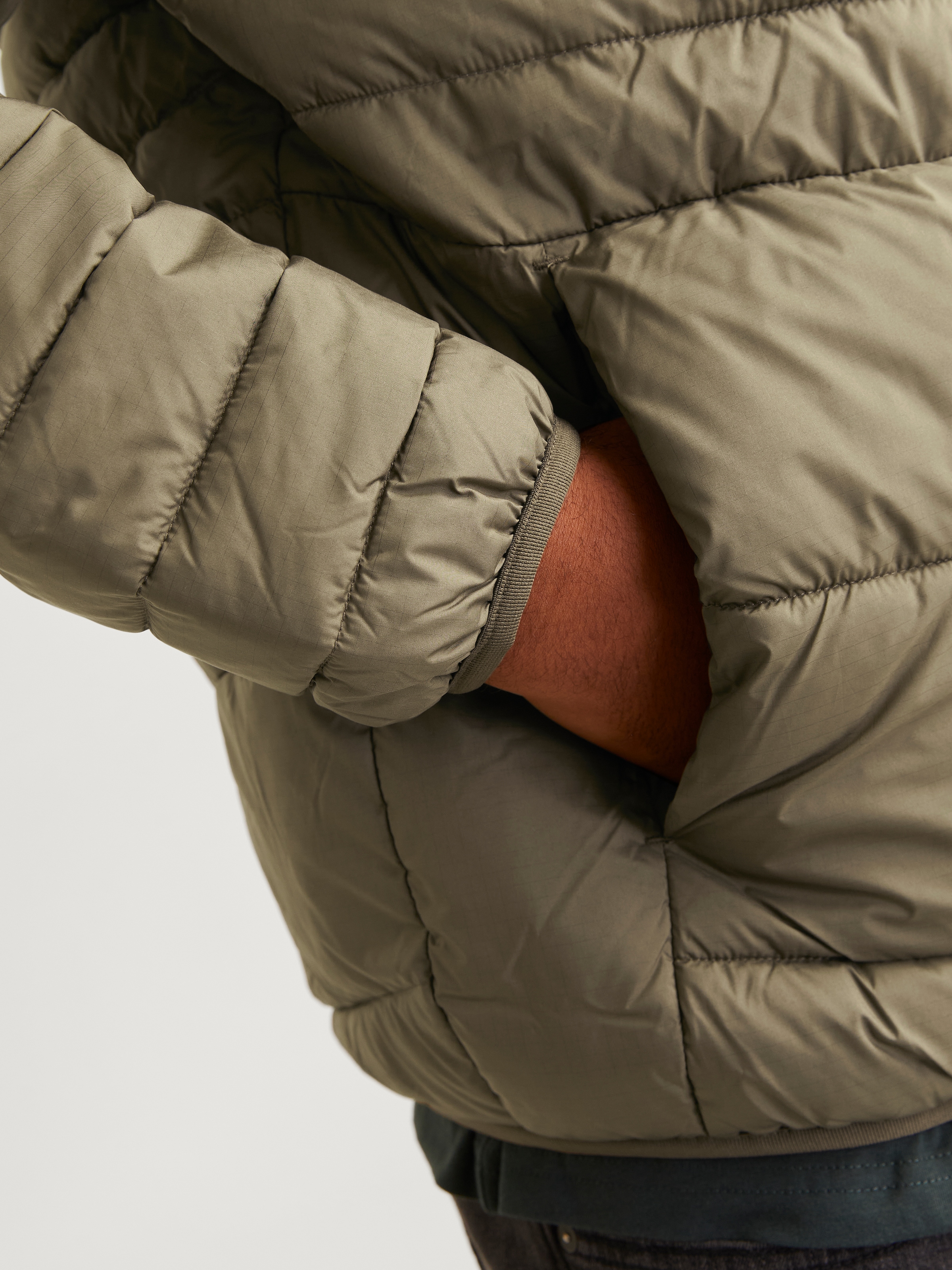 Jack & Jones PlusSize Outdoorjacke »JJESTATE PACKABLE PUFFER COLLAR NOOS PLS«, ohne Kapuze