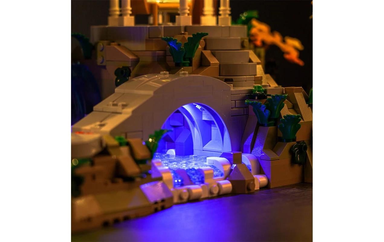   Steinbaukasten »BrickBling LED-Licht-Set für LEGO® Herr der Ringe: Bruchtal -10316«