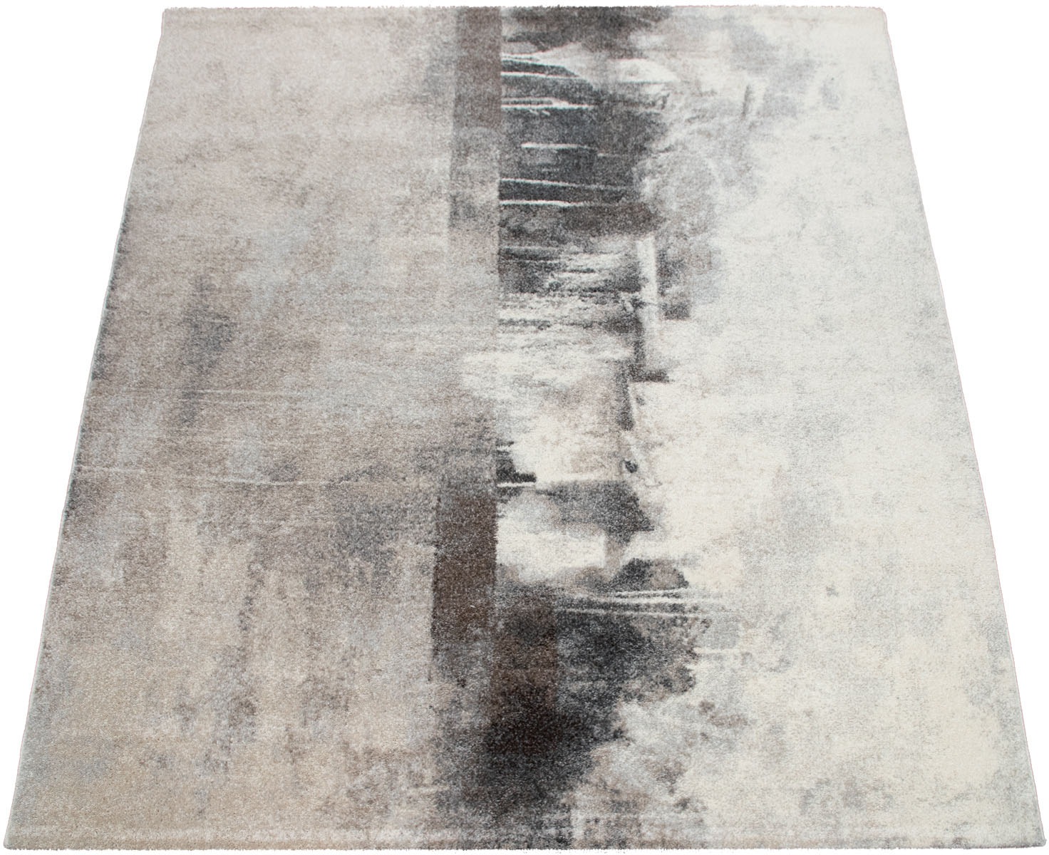 Image of Paco Home Teppich »Fulya 125«, rechteckig, 12 mm Höhe, Kurzflor, modernes abstraktes Design, Wohnzimmer bei Ackermann Versand Schweiz