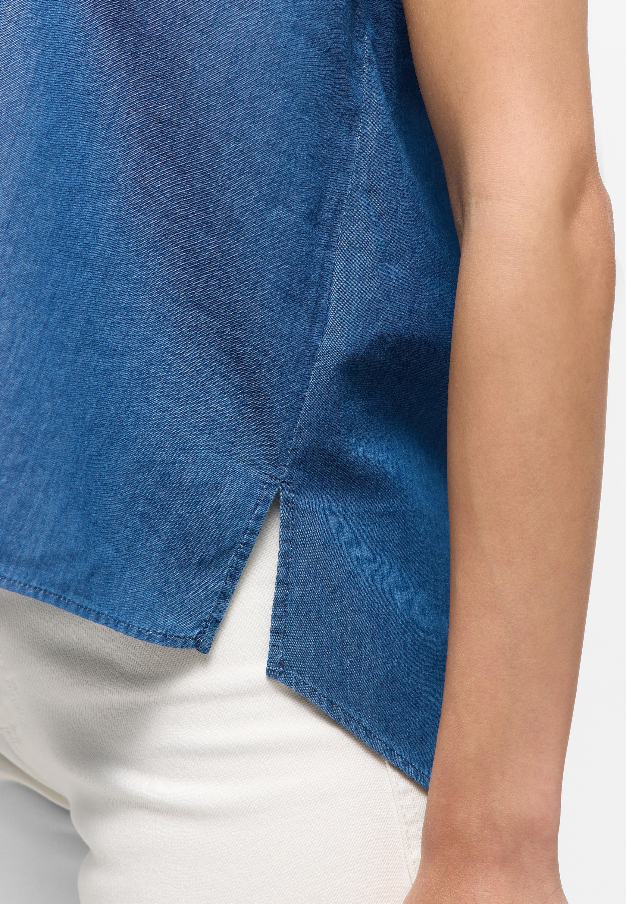 Eterna Hemdbluse »LOOSE FIT« EASY IRON (bügelleicht)