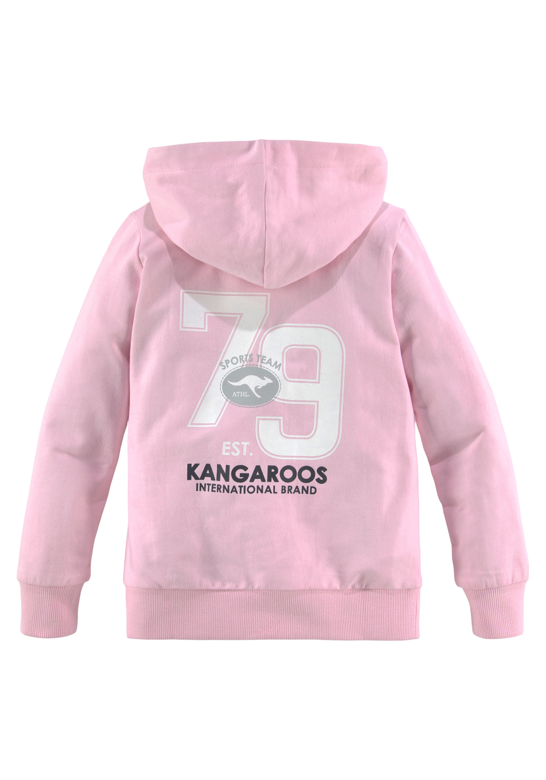 KangaROOS Kapuzensweatshirt »Kleine Mädchen«, mit Rückendruck