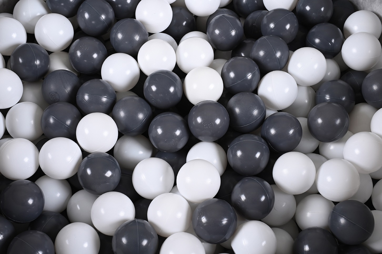 Knorrtoys® Bällebad »Soft, Grey White Clouds«, mit 300 Bällen Grey/creme; Made in Europe