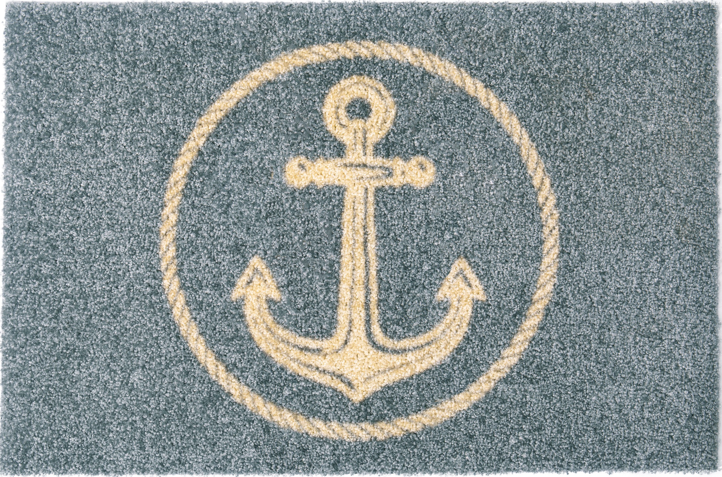 Image of my home Fussmatte »Anker«, rechteckig, 5 mm Höhe, Schmutzfangmatte, rutschhemmend, In- und Outdoor geeignet, waschbar bei Ackermann Versand Schweiz