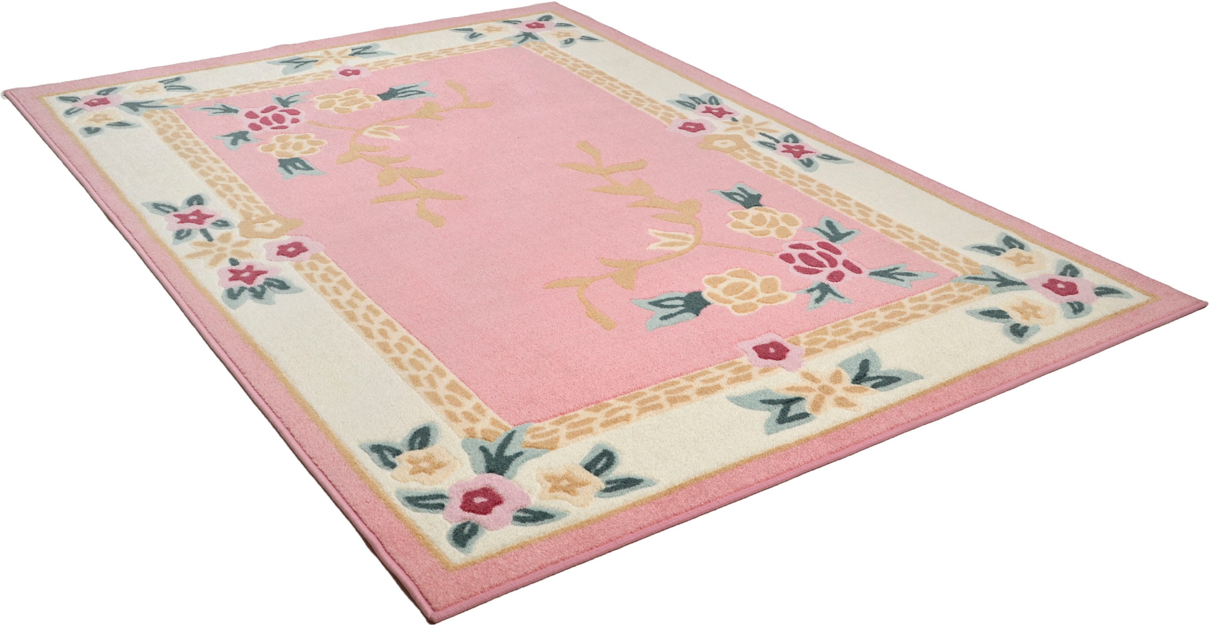 Image of THEKO Teppich »Versailles«, rechteckig, 11 mm Höhe, mit Bordüre, ideal im Wohnzimmer & Schlafzimmer bei Ackermann Versand Schweiz