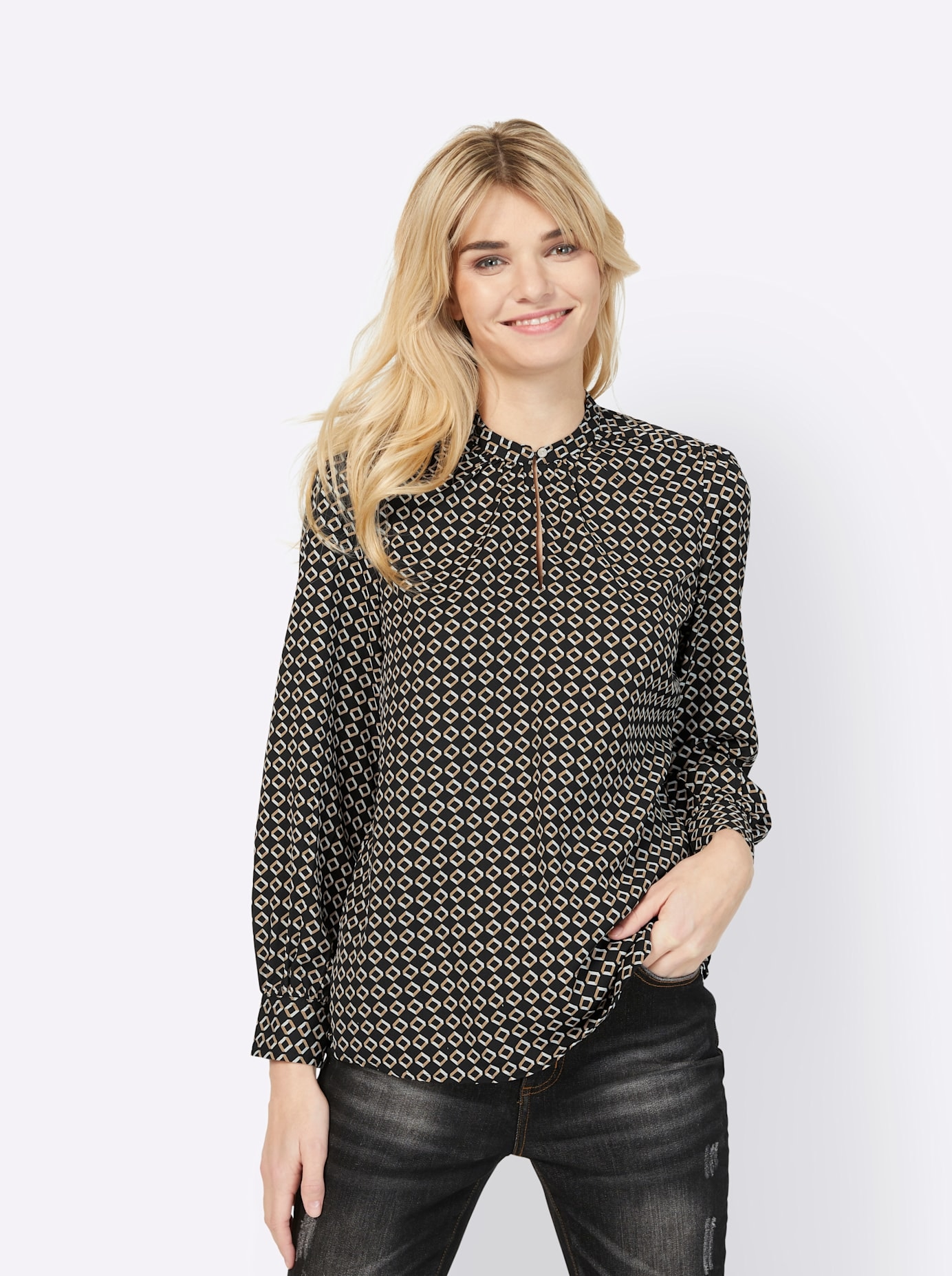 heine Druckbluse