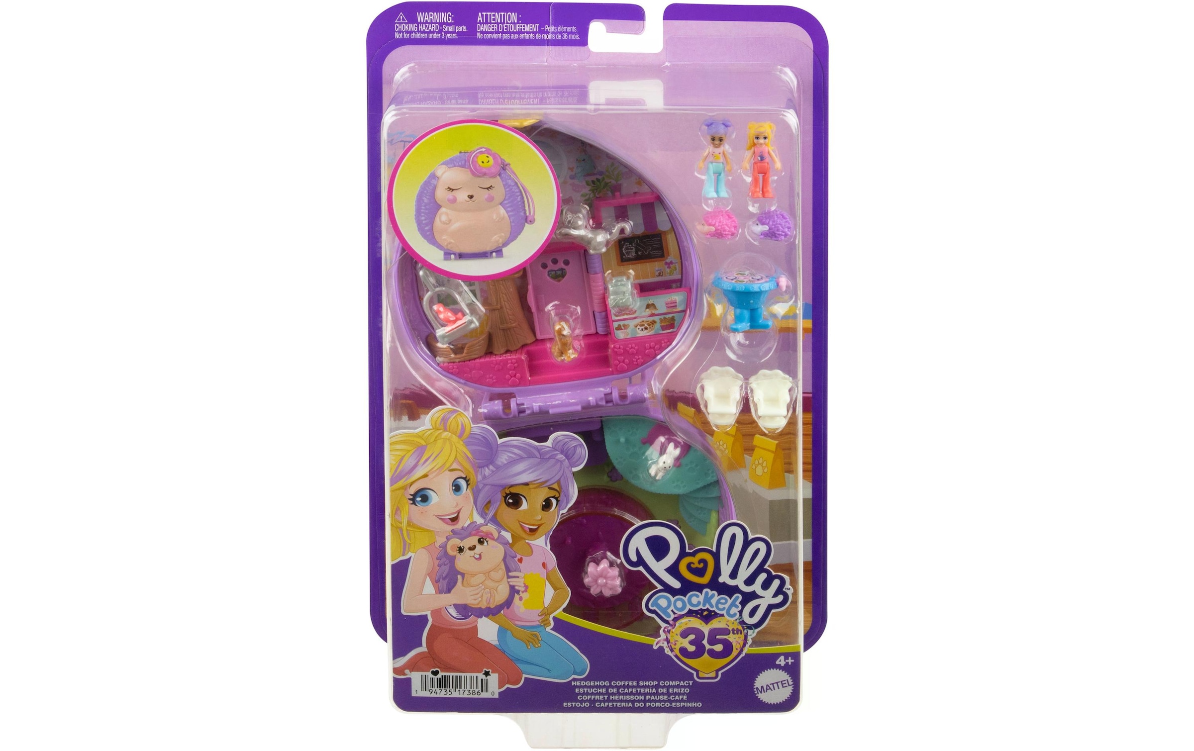 Polly Pocket Spielwelt »Polly Pocket Hedgehog Coffee Shop«