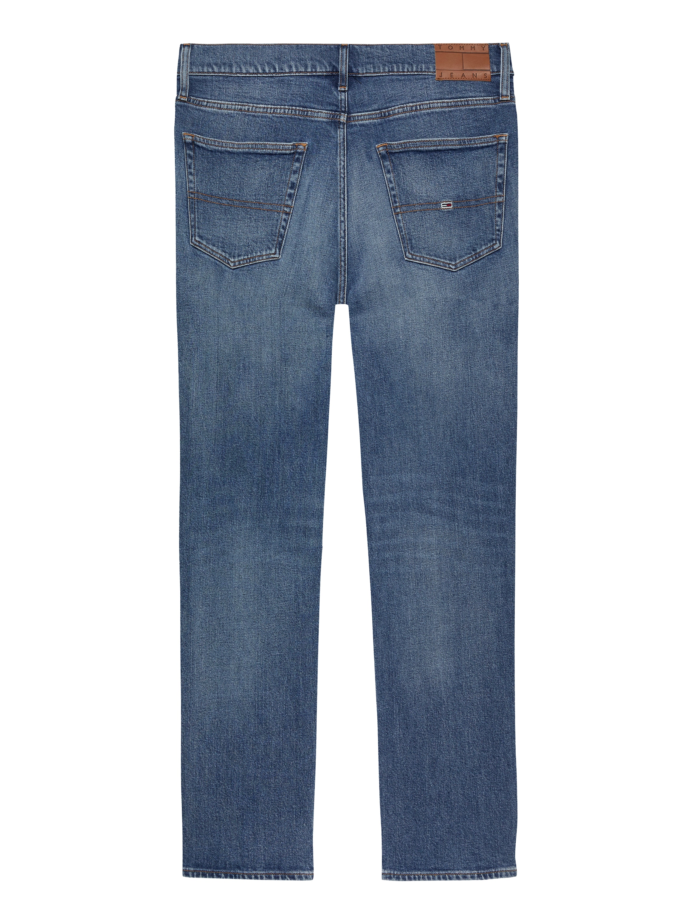 Tommy Jeans Slim-fit-Jeans »Ryan Regular Slim Straight«, Slim‑Straight‑Jeans aus hochwertigem Denim regulärer Leibhöhe