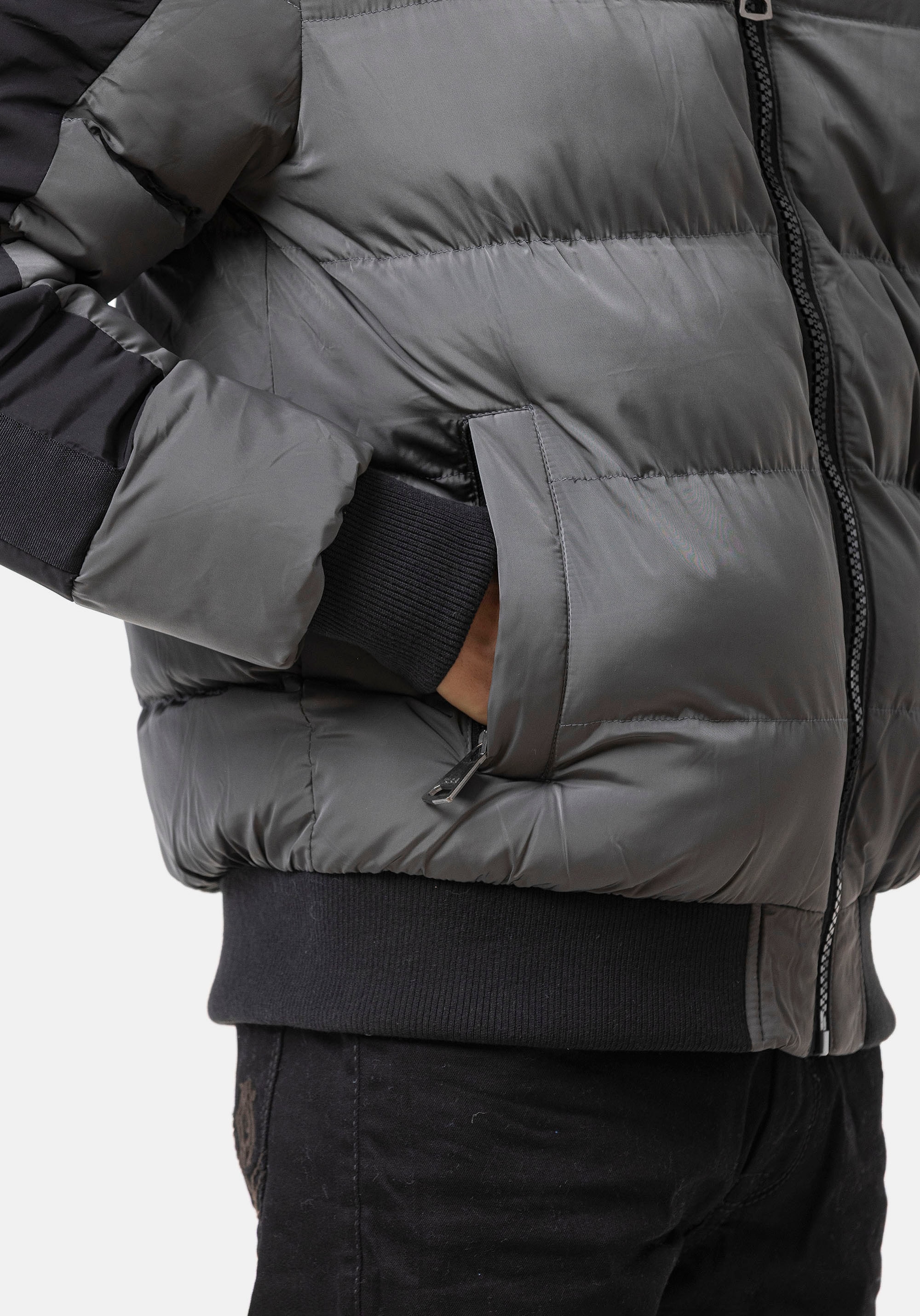 Cipo & Baxx Veste matelassée mit Kapuze