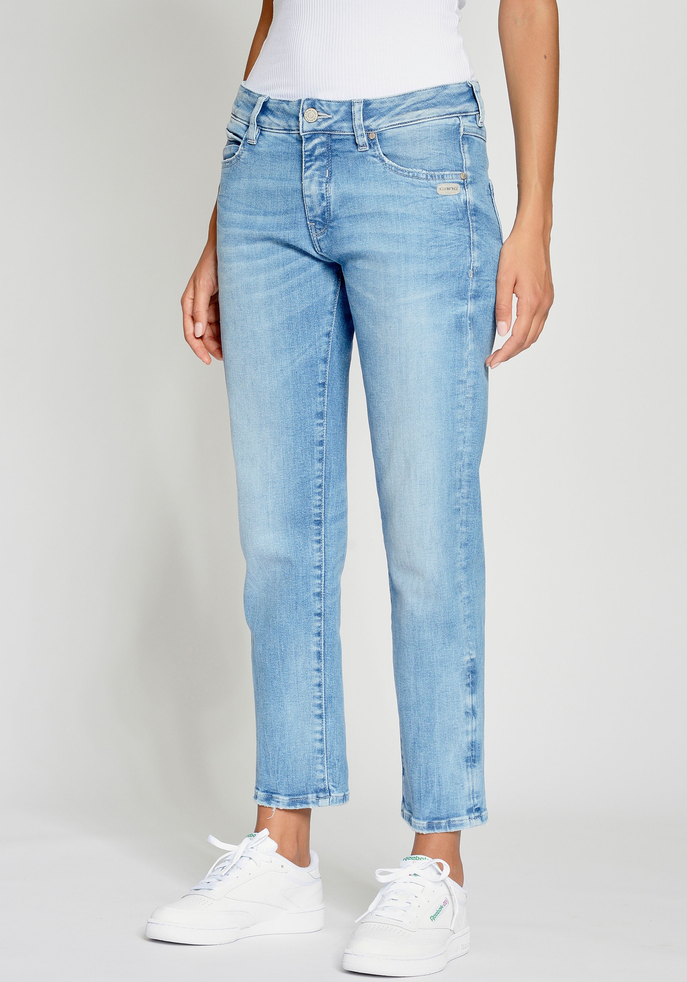 Boyfriend-Jeans »94NADIA«, 5-Pocket Style mit Reissverschluss und Knopf