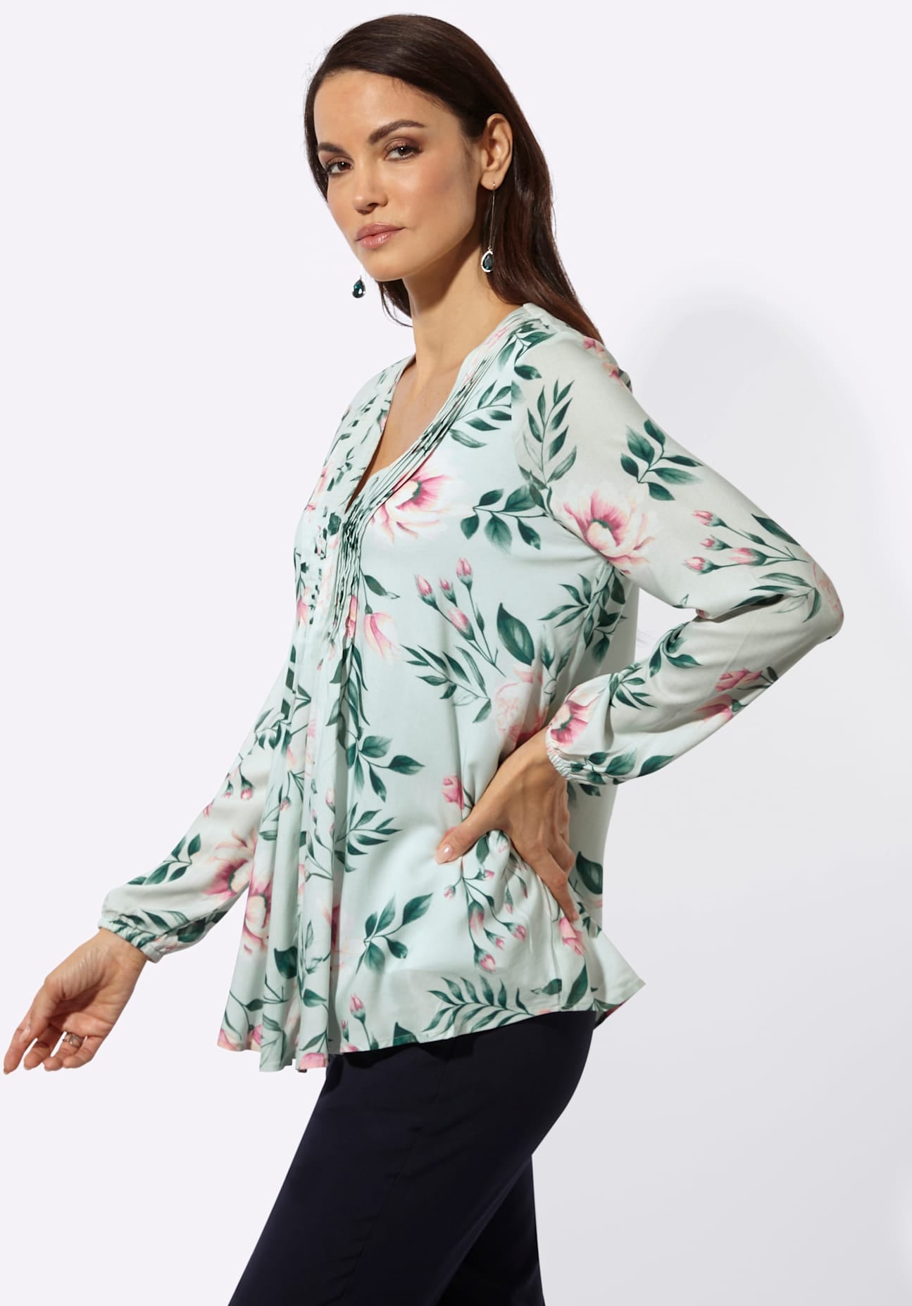 creation L Blouse à manches longues