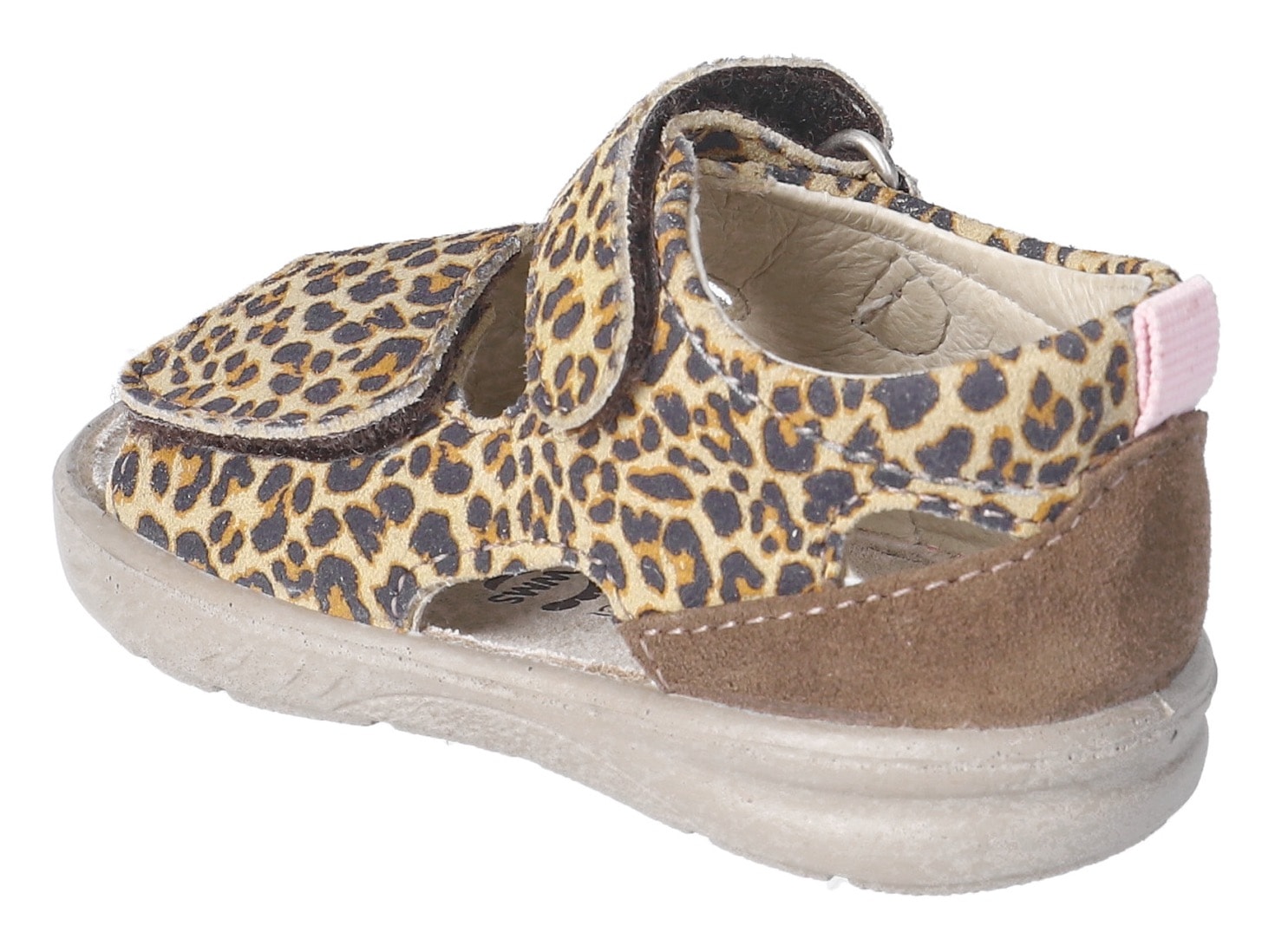 PEPINO by RICOSTA Chaussures de marche »Banu WMS: mittel«  Sandalette mit Klett und Animal Print, Grössenschablone zum Download