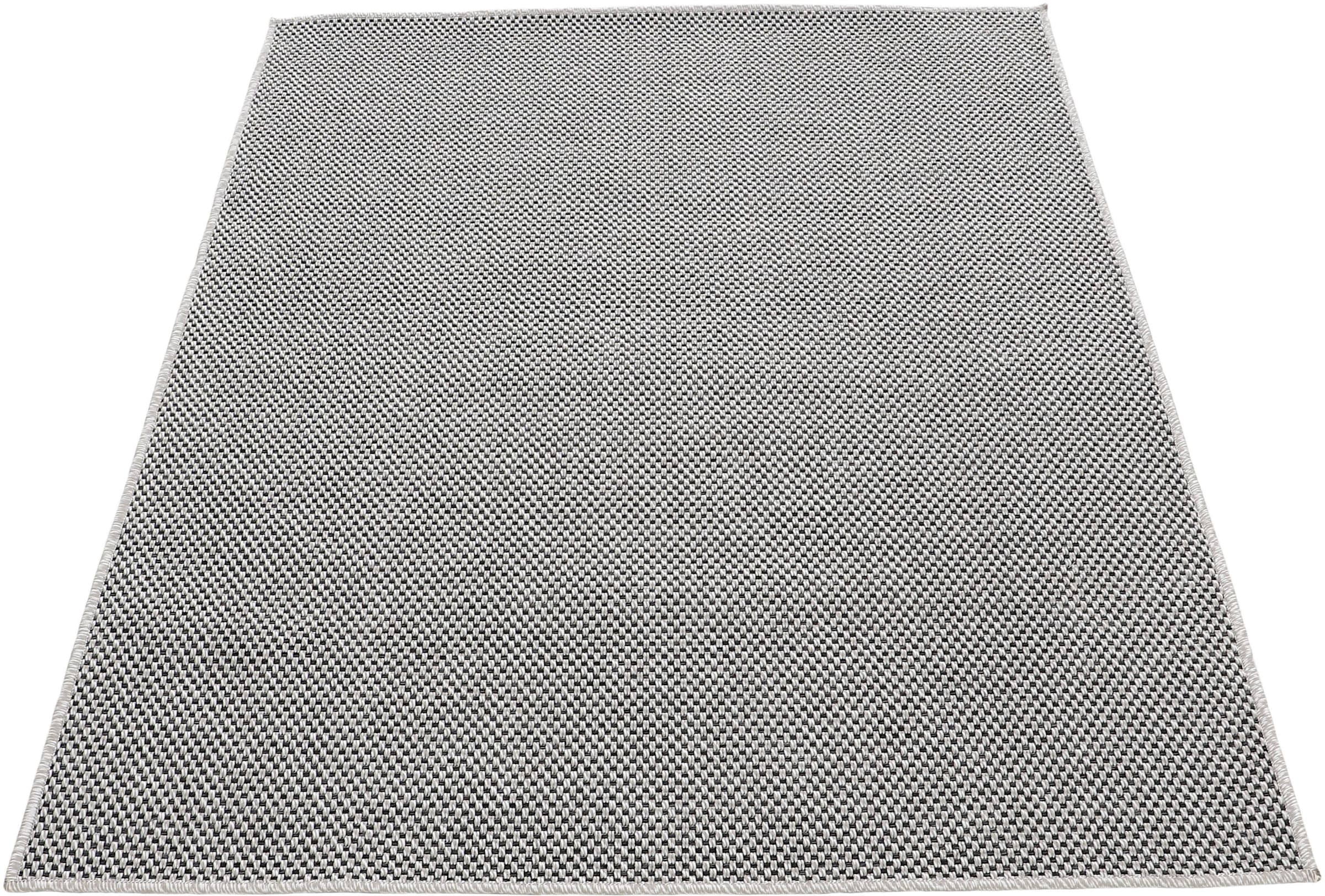 carpetfine Teppich »Boho 105«, rechteckig, robustes Flachgewebe, Sisal Optik, UV-beständig, Aussenbereich