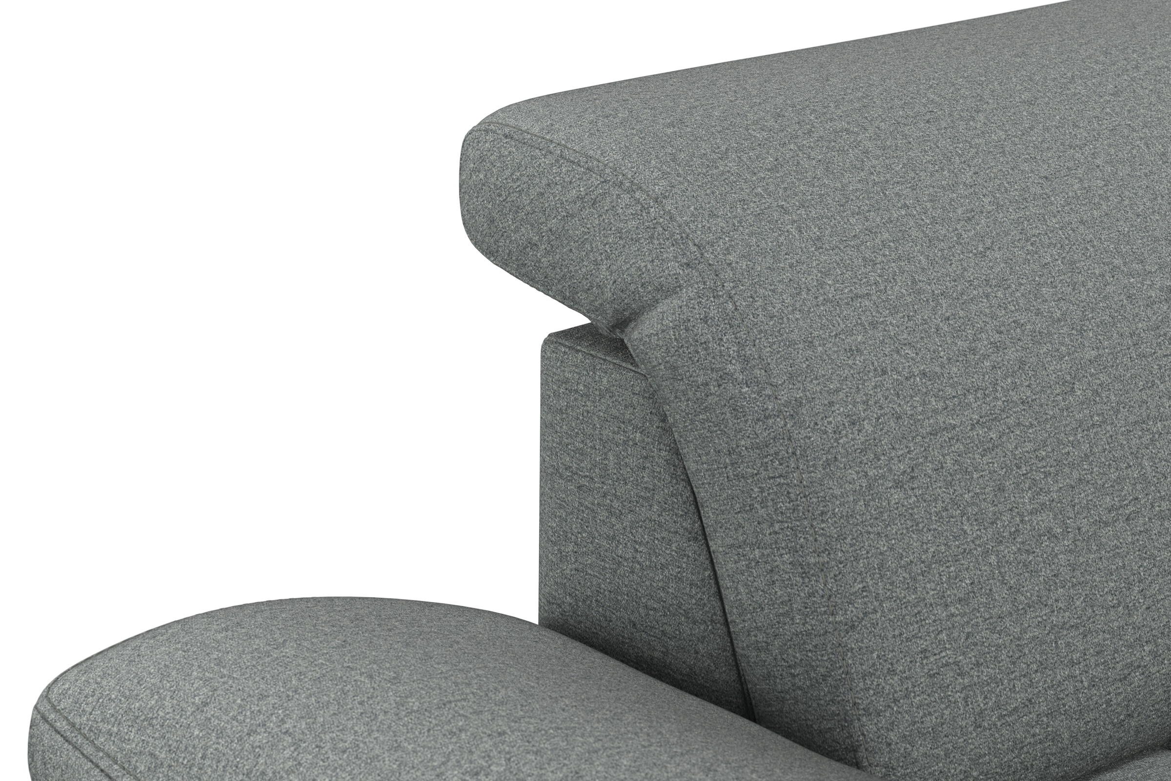sit&more Ecksofa »Cool L-Form«, wahlweise mit Kopfteilverstellung und Vorziehsitz, motorisch