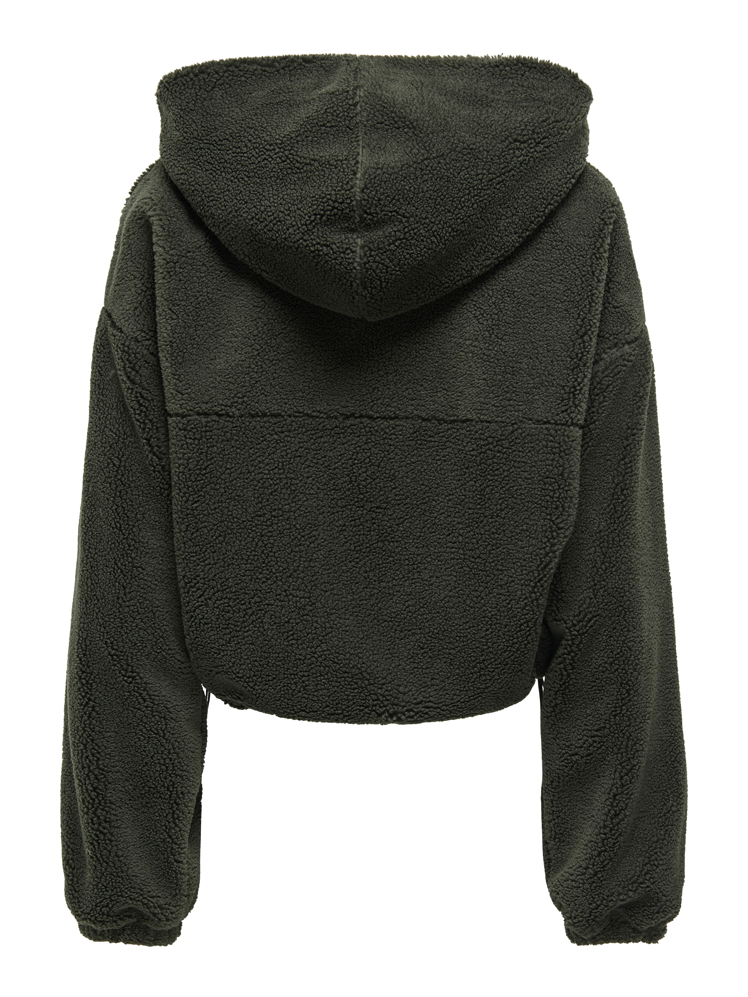 ONLY Fleecejacke »ONLSIENA TEDDY ANORAK LIFE CC OTW«, mit Kapuze