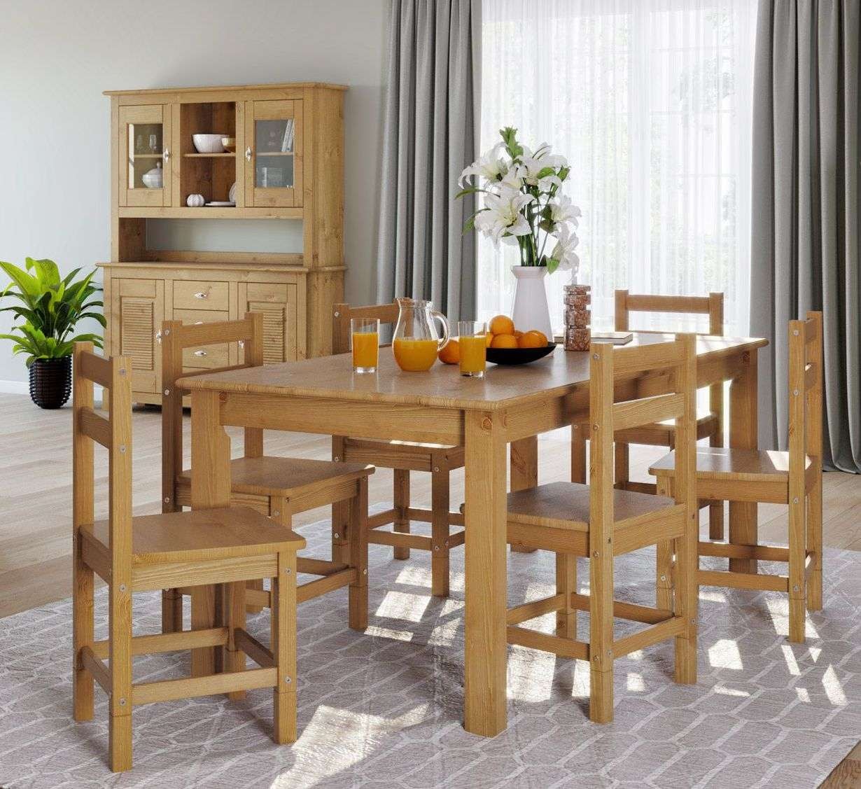 Home affaire Esstisch »Konrad«, aus FSC®-zertifizierter Kiefer, in Breiten 120/140/160 cm
