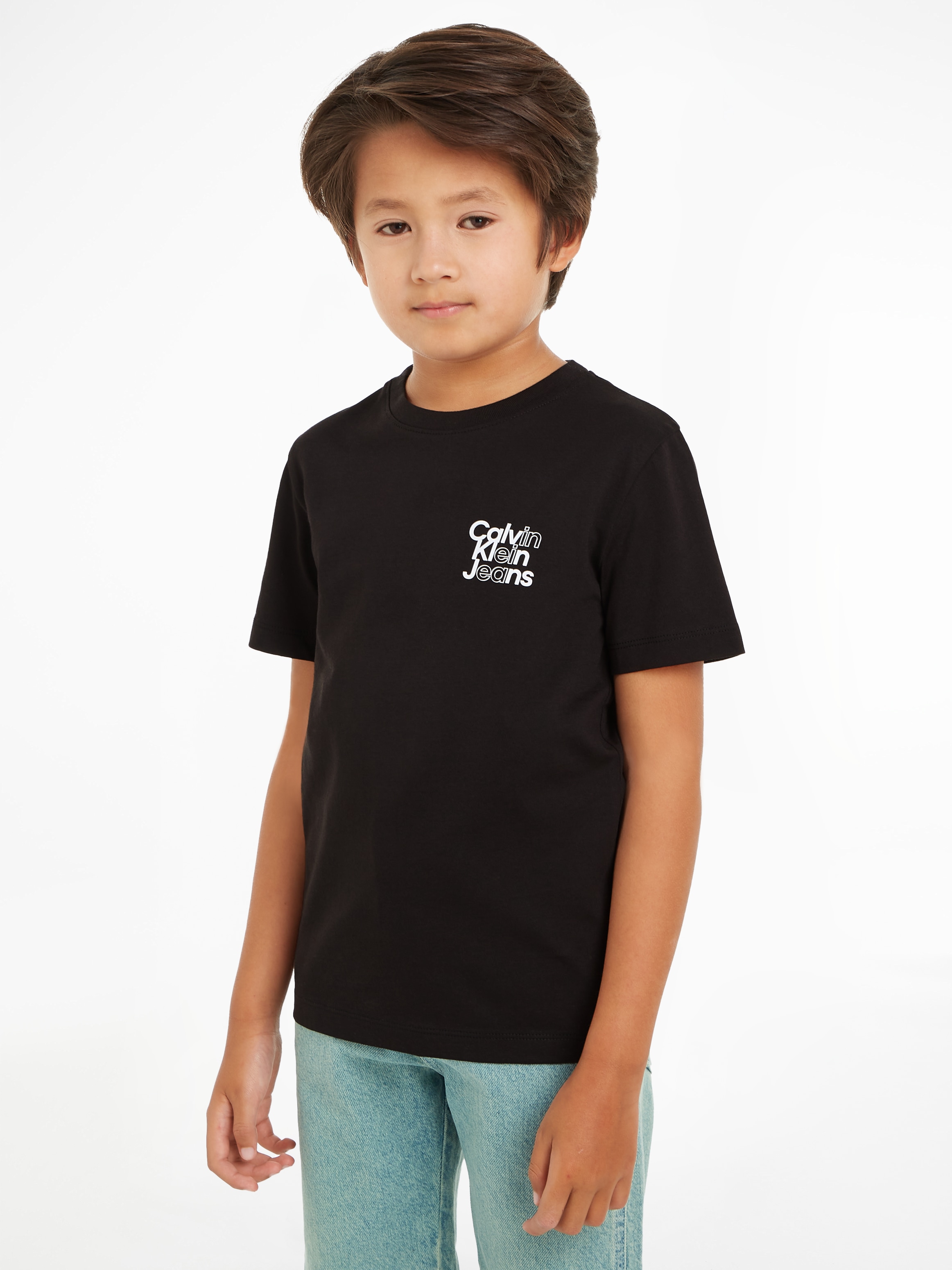 T-Shirt »MINI INST.LOGO REG. SS T-SHIRT«, Kinder bis 16 Jahre