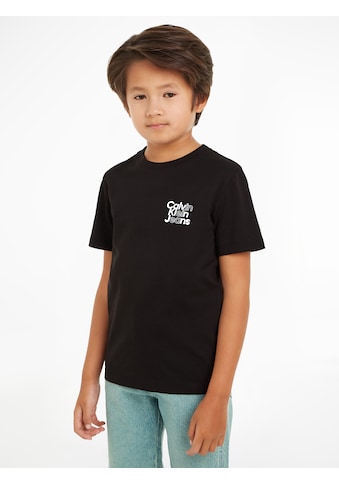 T-Shirt »MINI INST.LOGO REG. SS T-SHIRT«, Kinder bis 16 Jahre