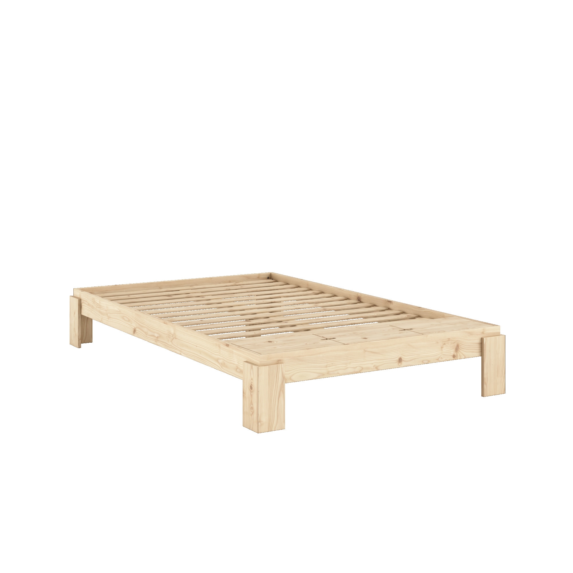 Karup Design Stauraumbett »Layers Bed Bench, Bettgestell mit Aufbewahrungsbank, mehrere Grössen«, inkl. Lattenrost, excl. Matratze, FSC®-zertifiziertes Massivholz