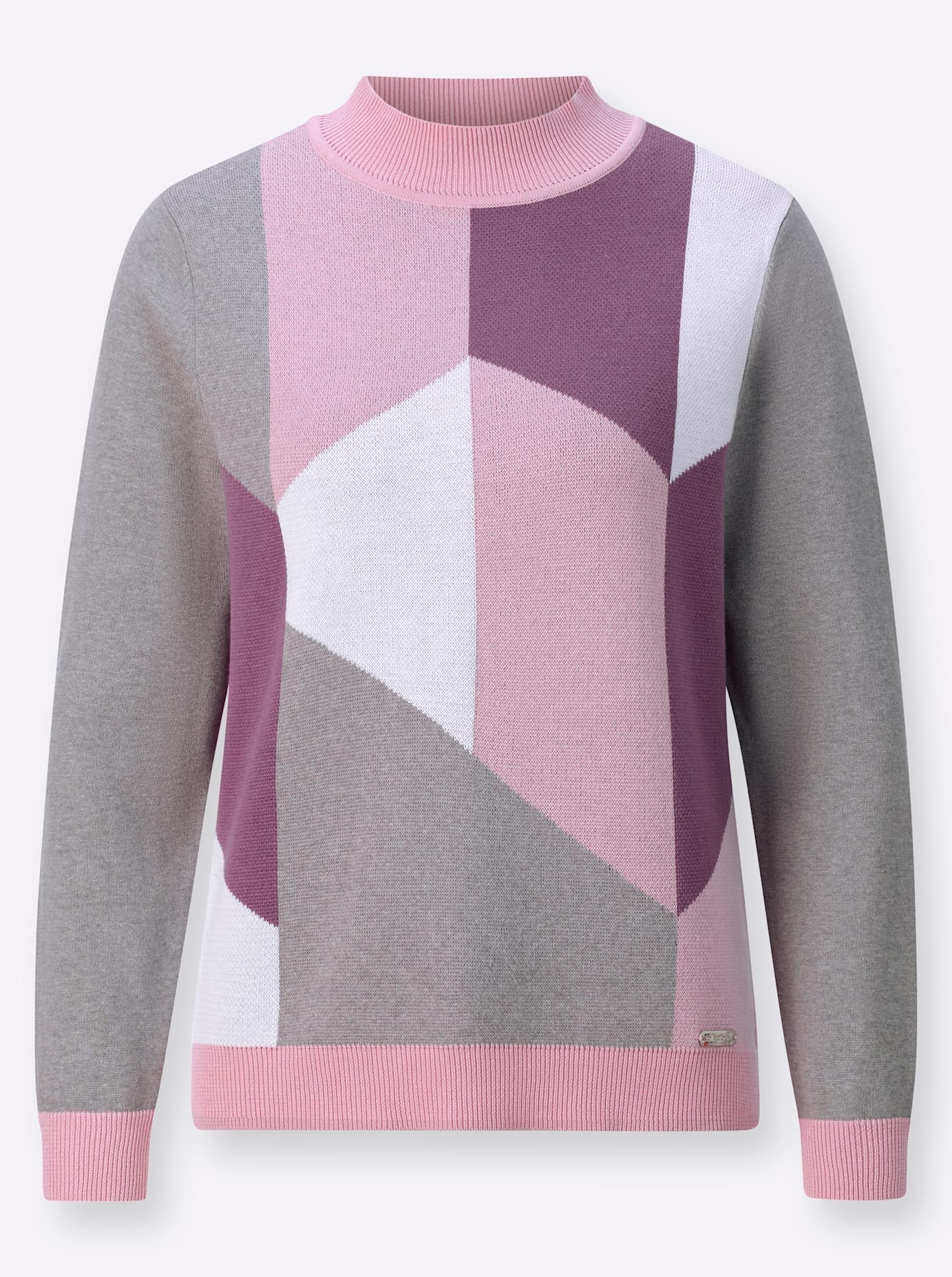 Casual Looks Stehkragenpullover »Pullover«