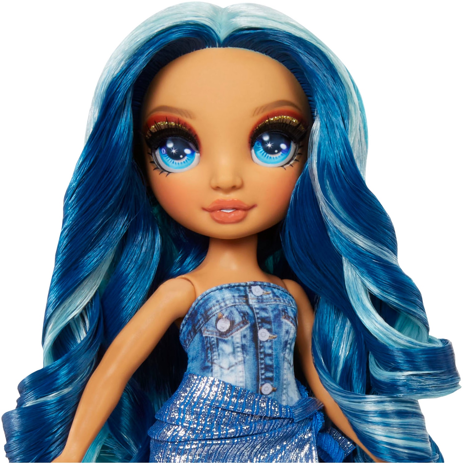 RAINBOW HIGH Anziehpuppe »Rainbow High Swim & Style  Fashion Doll- Skyler (Blue)«