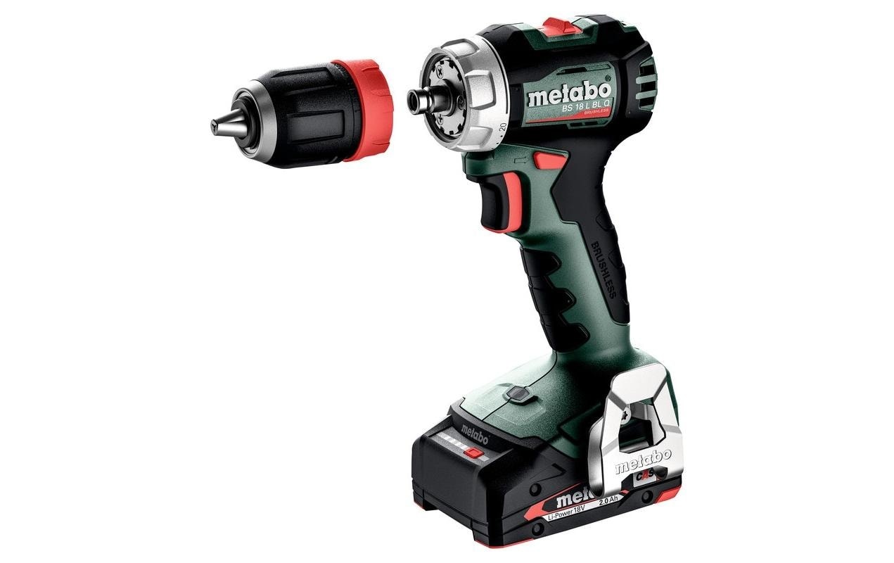 metabo Akku-Bohrschrauber »BS 18 L BL Q Set«