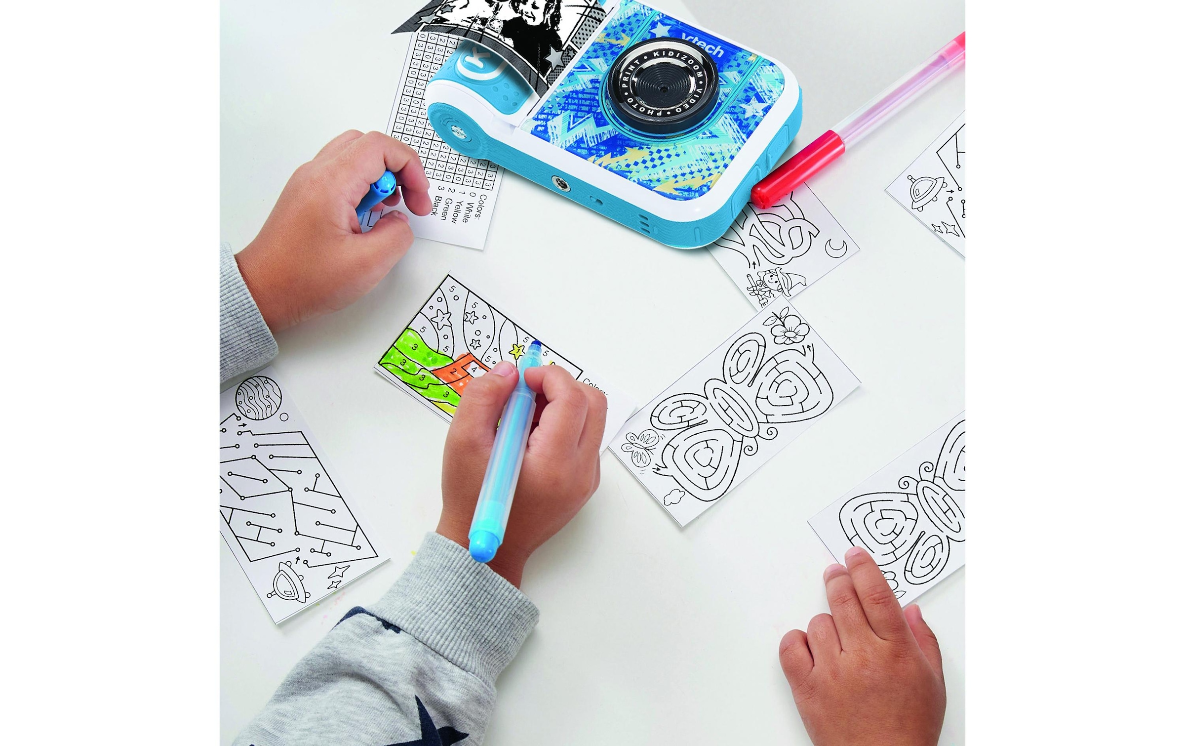 Vtech® Kinderkamera »KidiZoom Print Cam Graffiti«