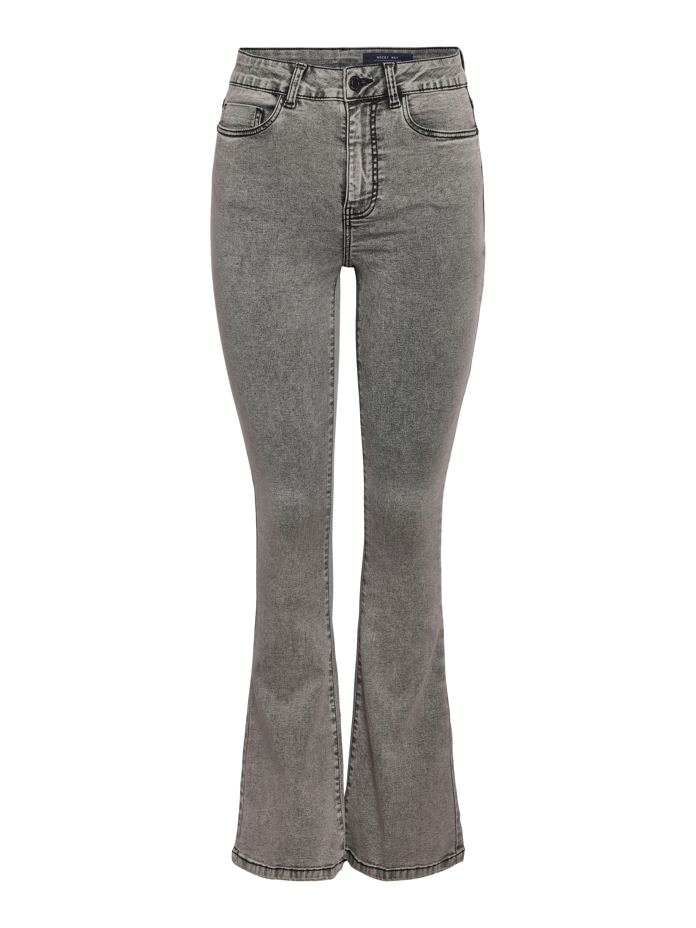 Noisy may Bootcut-Jeans »NMSALLIE HW SKINNY JEAN VI545LG FWD NOOS«