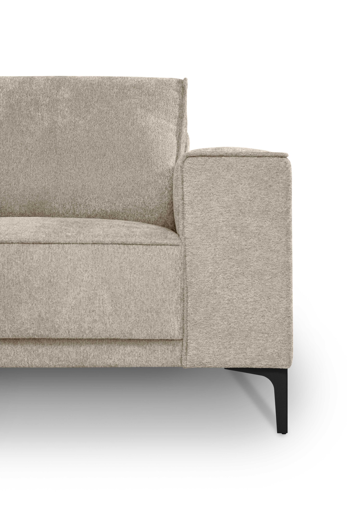 Home affaire Wohnlandschaft »OLAND Bouclé U-Form, XXL, B: 342 cm, Skandi-Design« Skandi-Design in Struktur, Flachgewebe, Luxus-Microfaser, Boucle