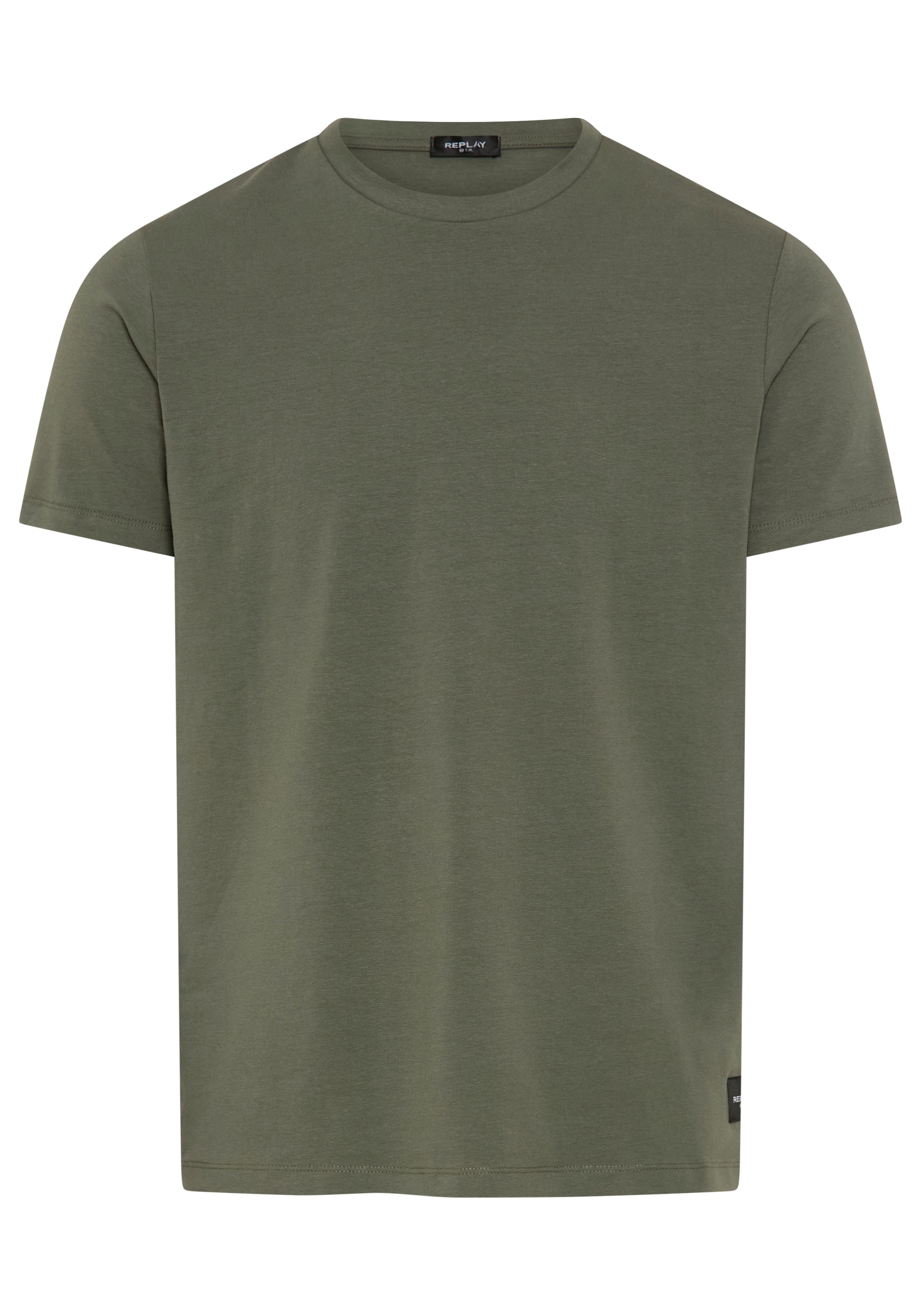 Replay T-Shirt Baumwoll-Mix, Rundhalsform