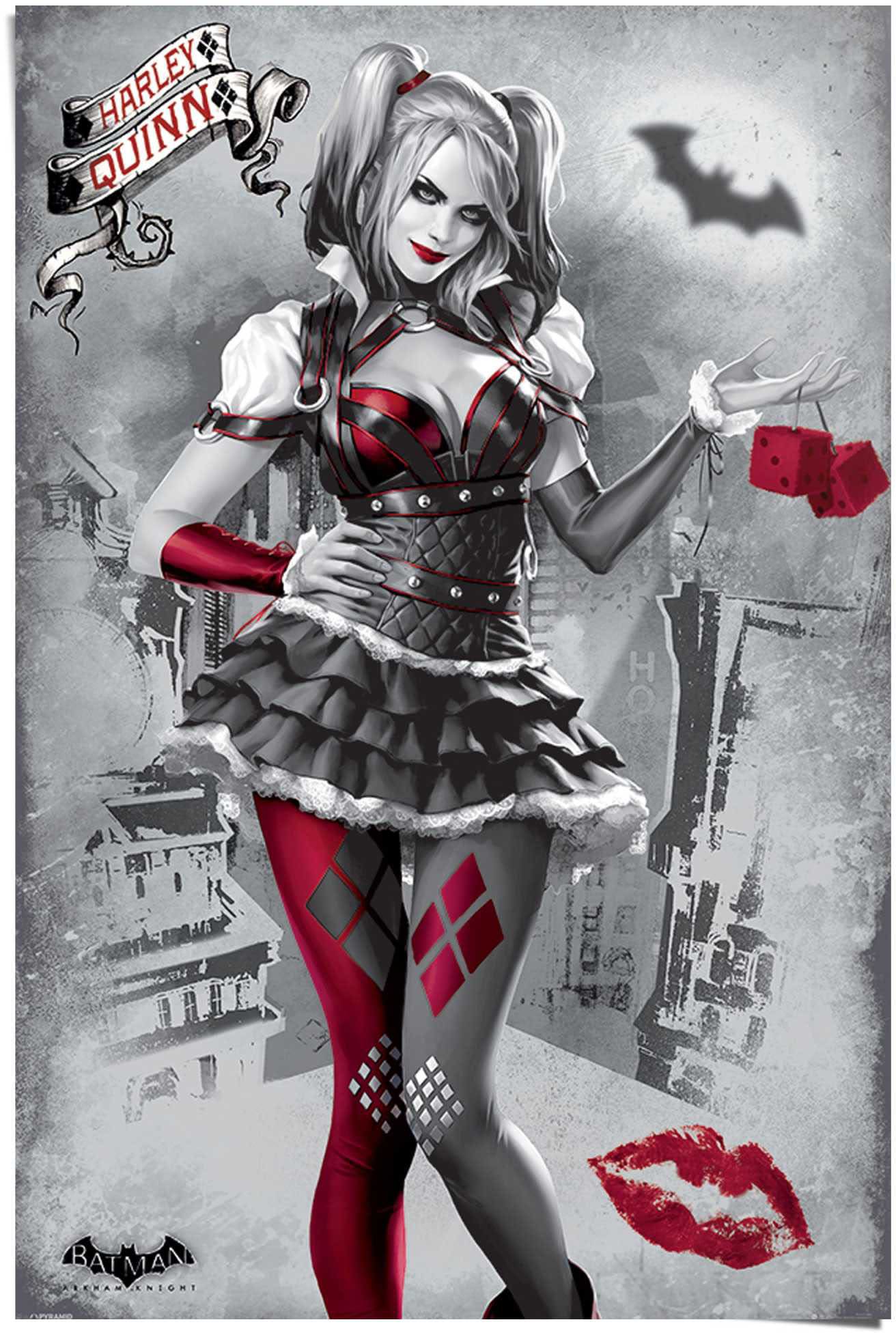 Image of Reinders Poster "Batman Harley Quinn" 1 Stk. tlg.