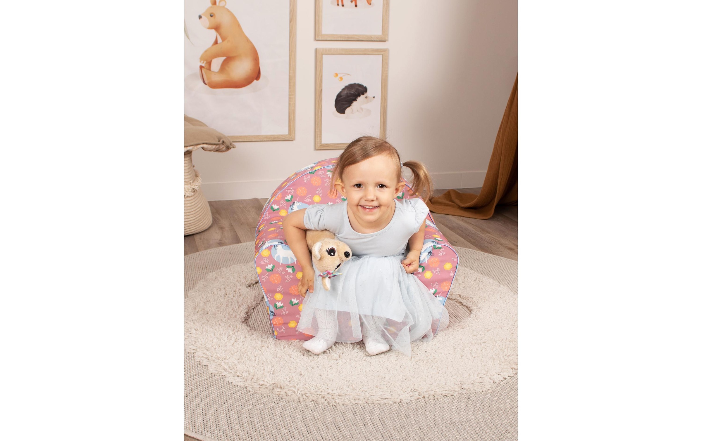 Knorrtoys® Kindersessel »Einhorn pink«