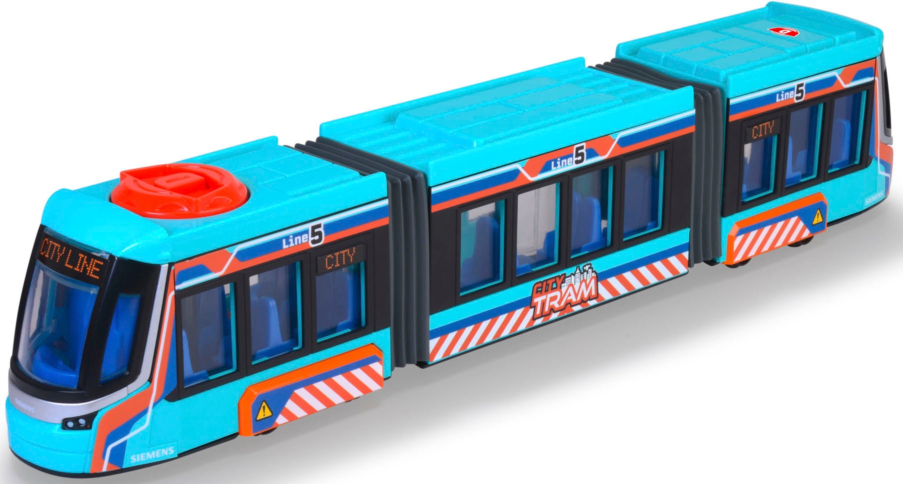 Dickie Toys Spielzeug-Strassenbahn »Siemens City Tram«