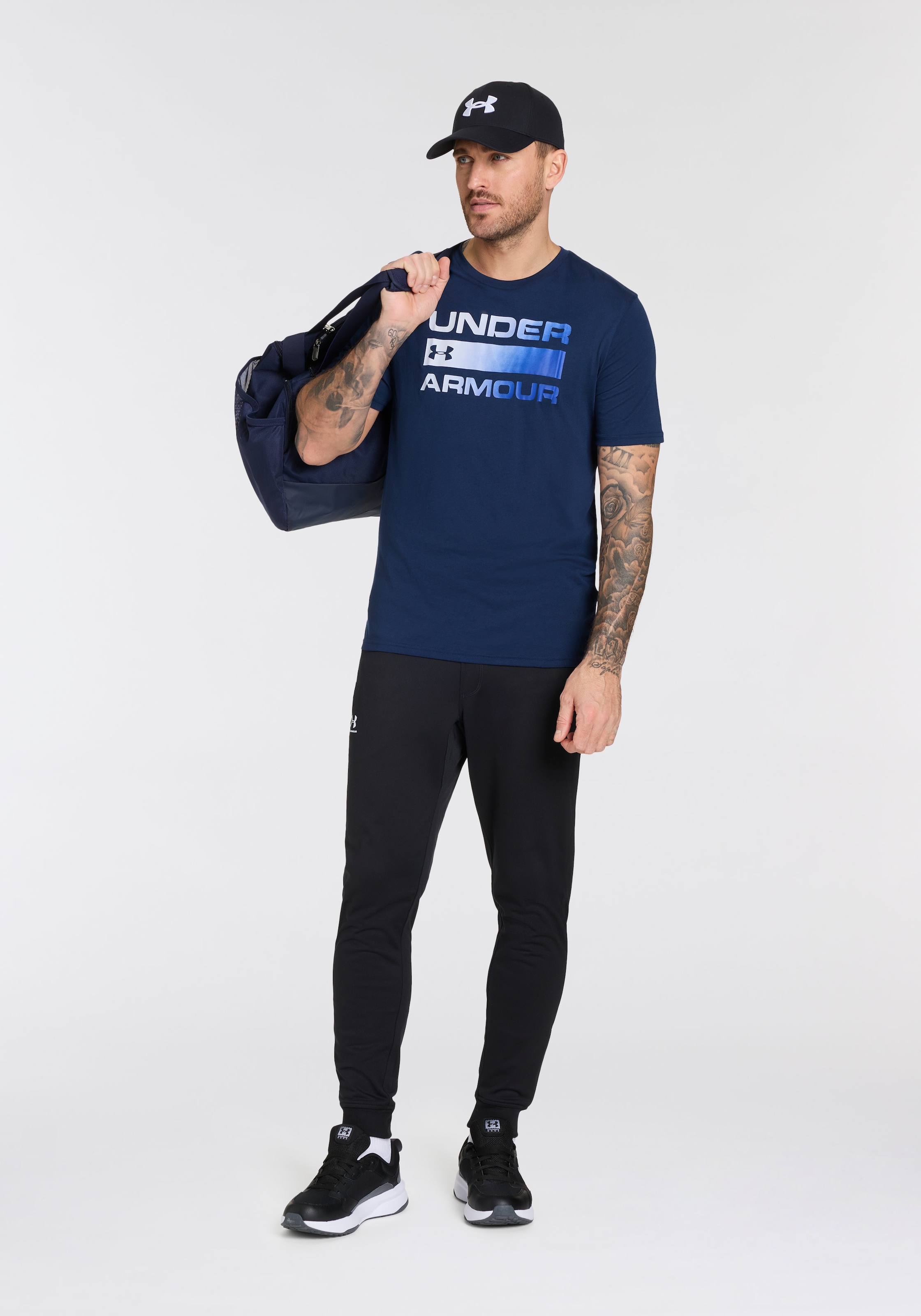 Under Armour® T-Shirt »UA TEAM ISSUE WORDMARK SS«, (1 tlg.)