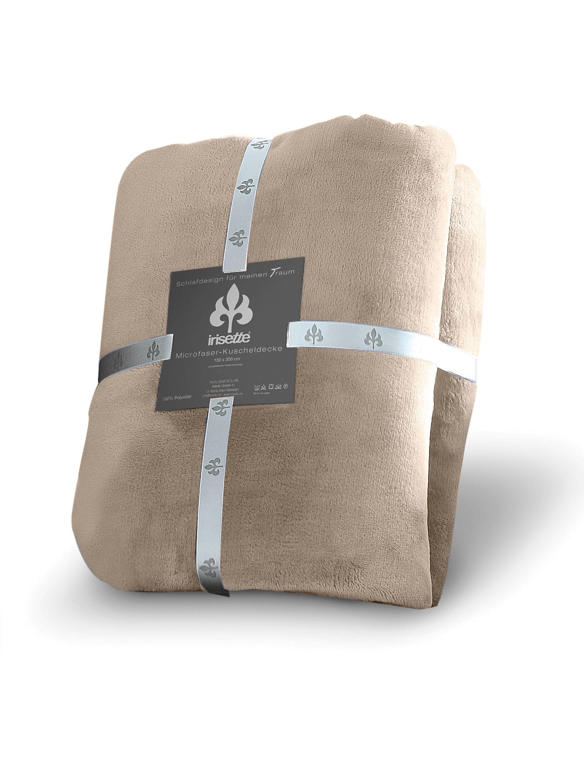 Irisette Wohndecke »Relax 8900« kuschelig weich und pflegeleicht