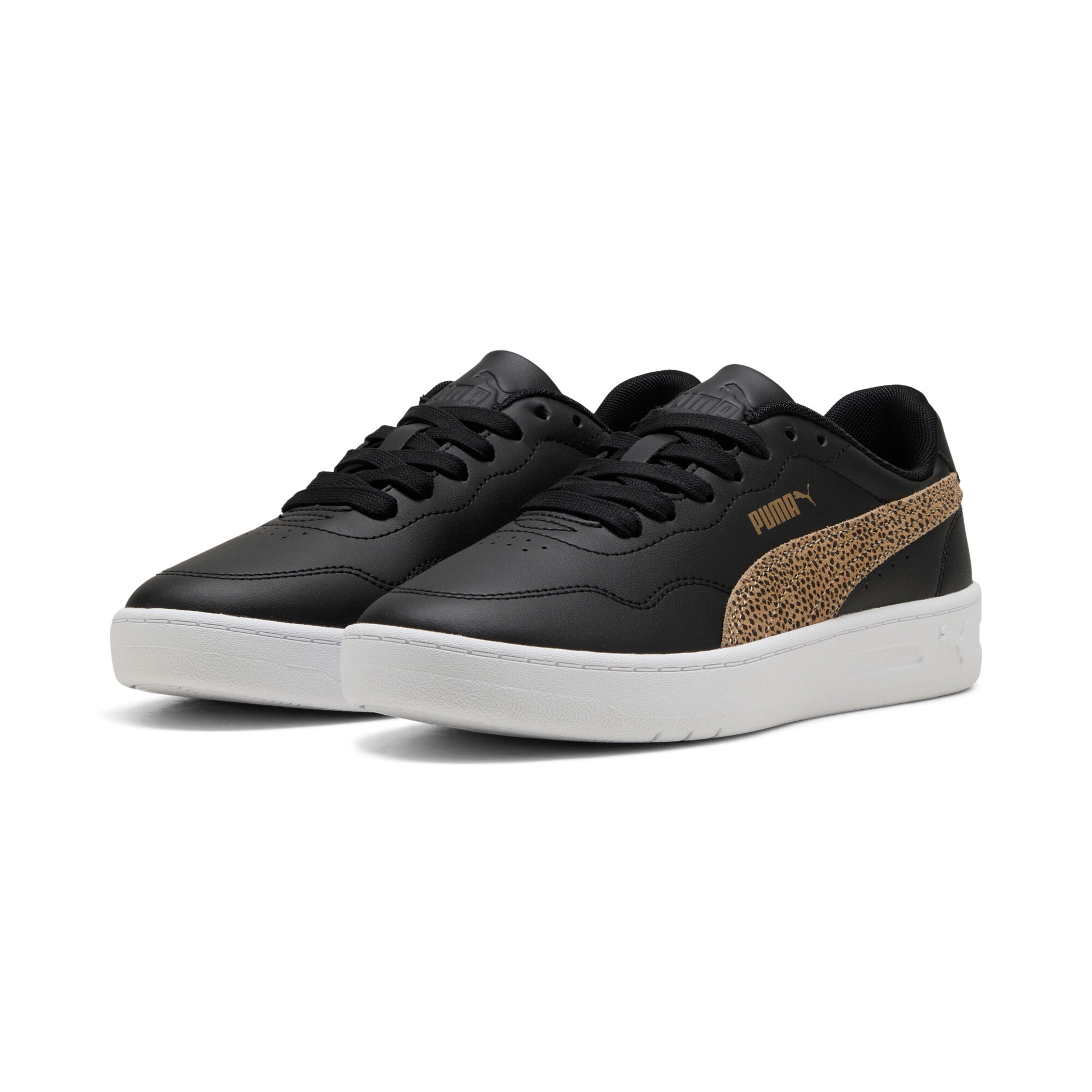 Image of PUMA Sneaker "COURT LALLY TOPCAT" mit Leo Animal Print