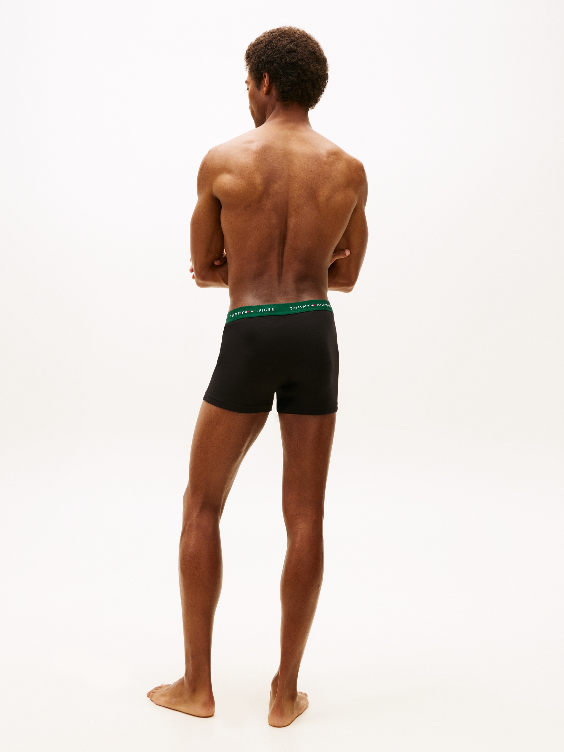 Tommy Hilfiger Underwear Tronc »5P TRUNK WB« Packung, 5er, 5 cuis tlg., mit Tommy Hilfiger Logo-Elastikbund, Signature Kollektion