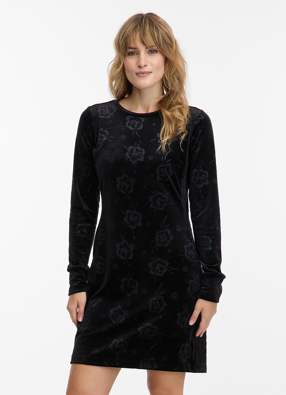 Image of Ragwear Midikleid "ROSETA VELVET" Sommerkleid