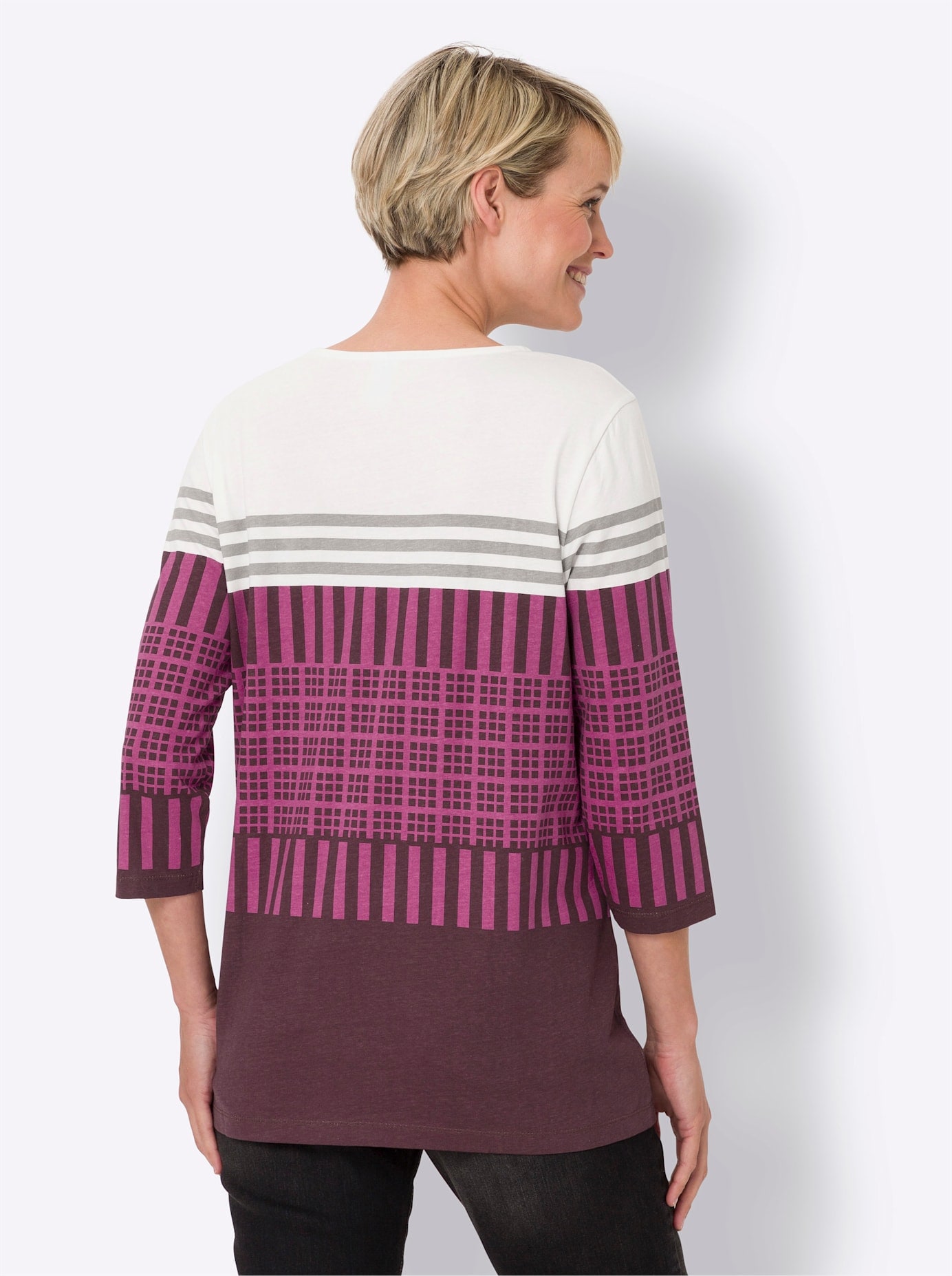 Classic Basics Tunikashirt »Druck-Shirt«, (1 tlg.)