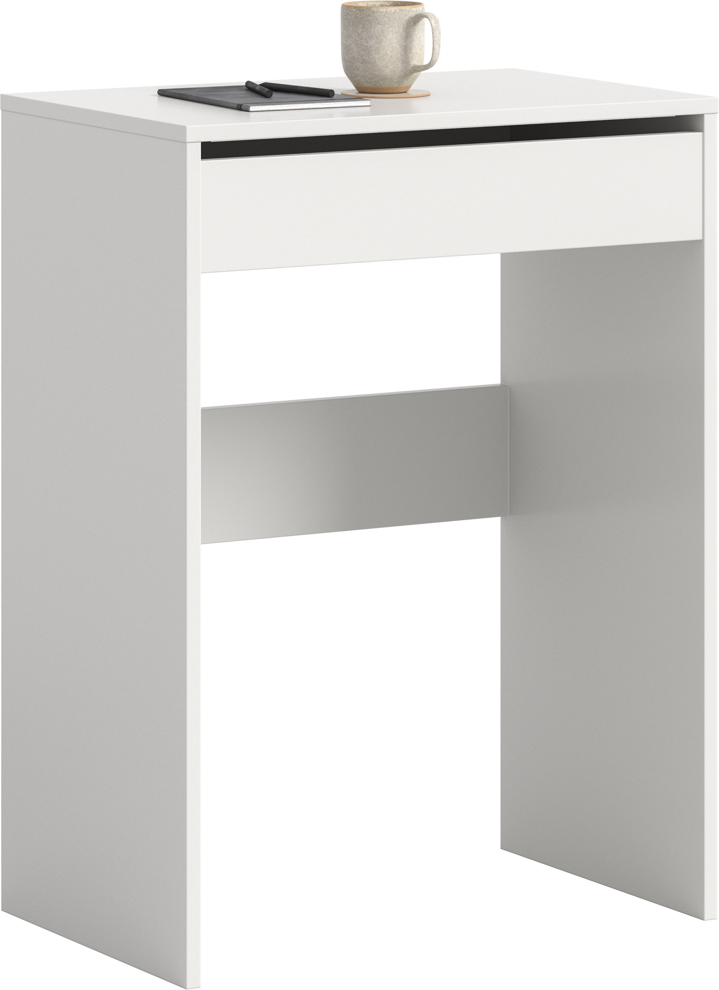 welltime Coiffeuse »MIRA, Breite 62cm, aufklappbar mit Innenspiegel & Stauraumfach« Kosmetiktisch, Frieserkommode, Schreibtisch, Home-Office-Schreibtisch
