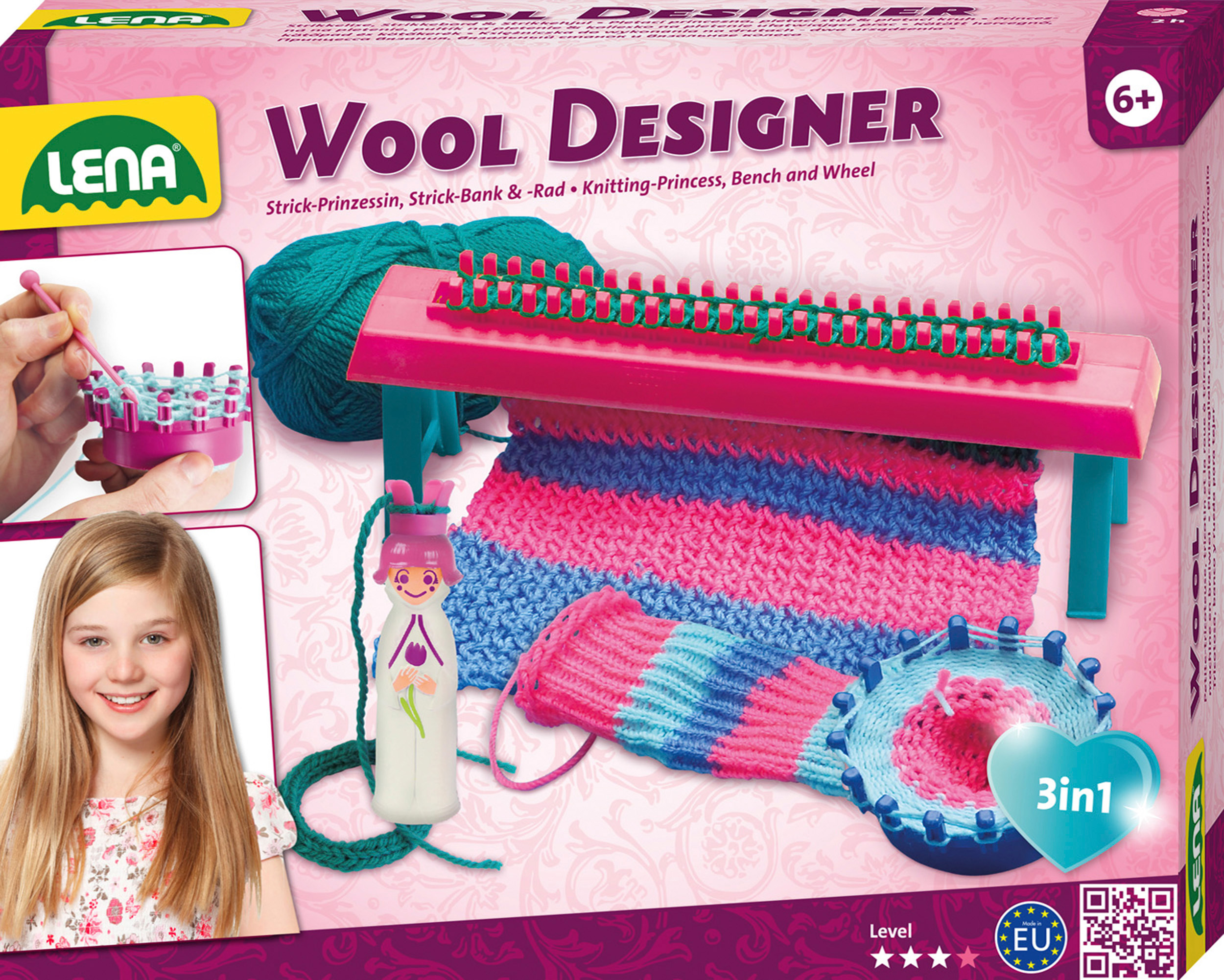 Kreativset »Wool Designer«, Made in Europe