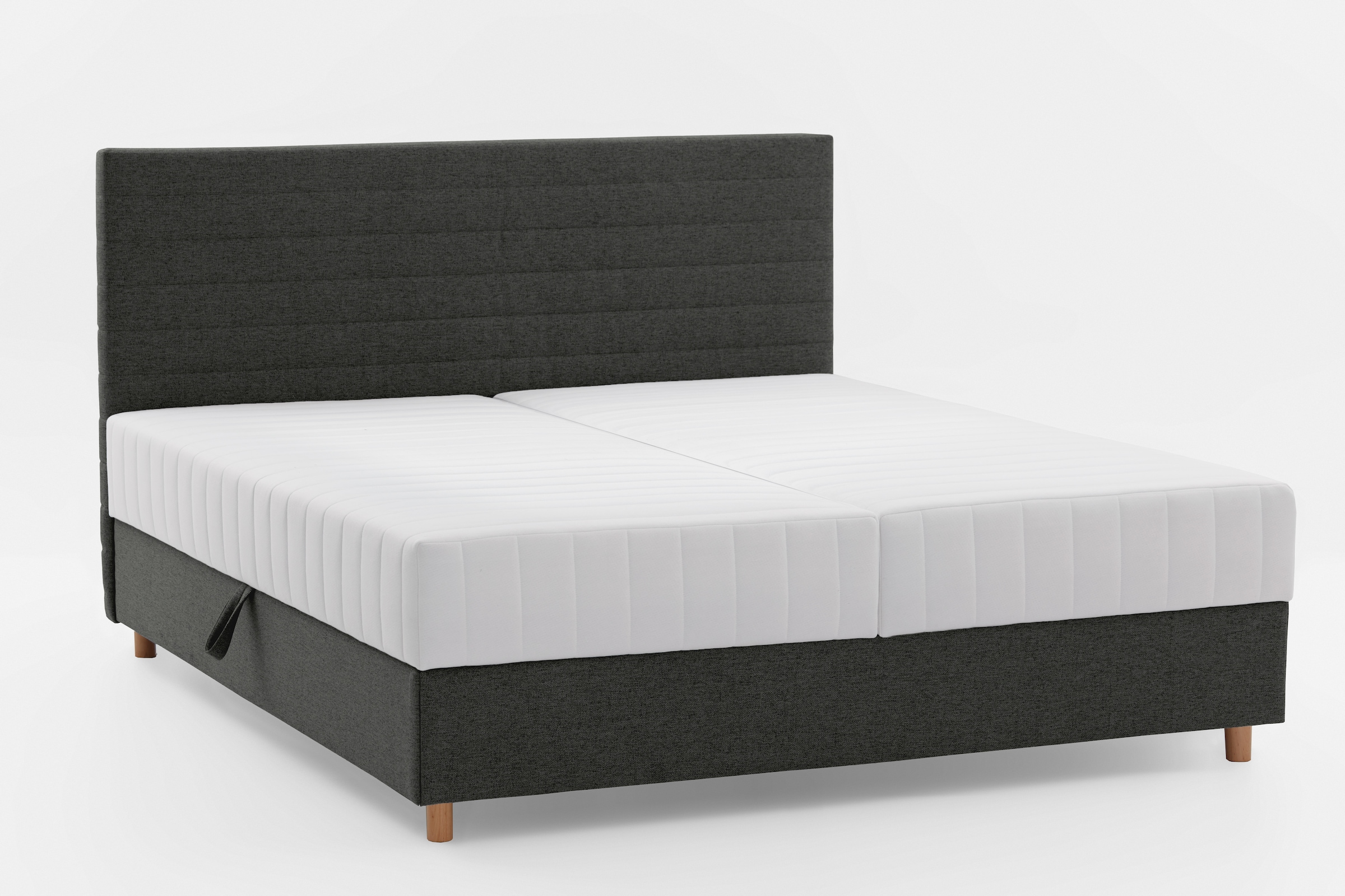 ATLANTIC home collection Stauraumbett »Josie«, mit Taschen-Federkernmatratze und Bettkasten