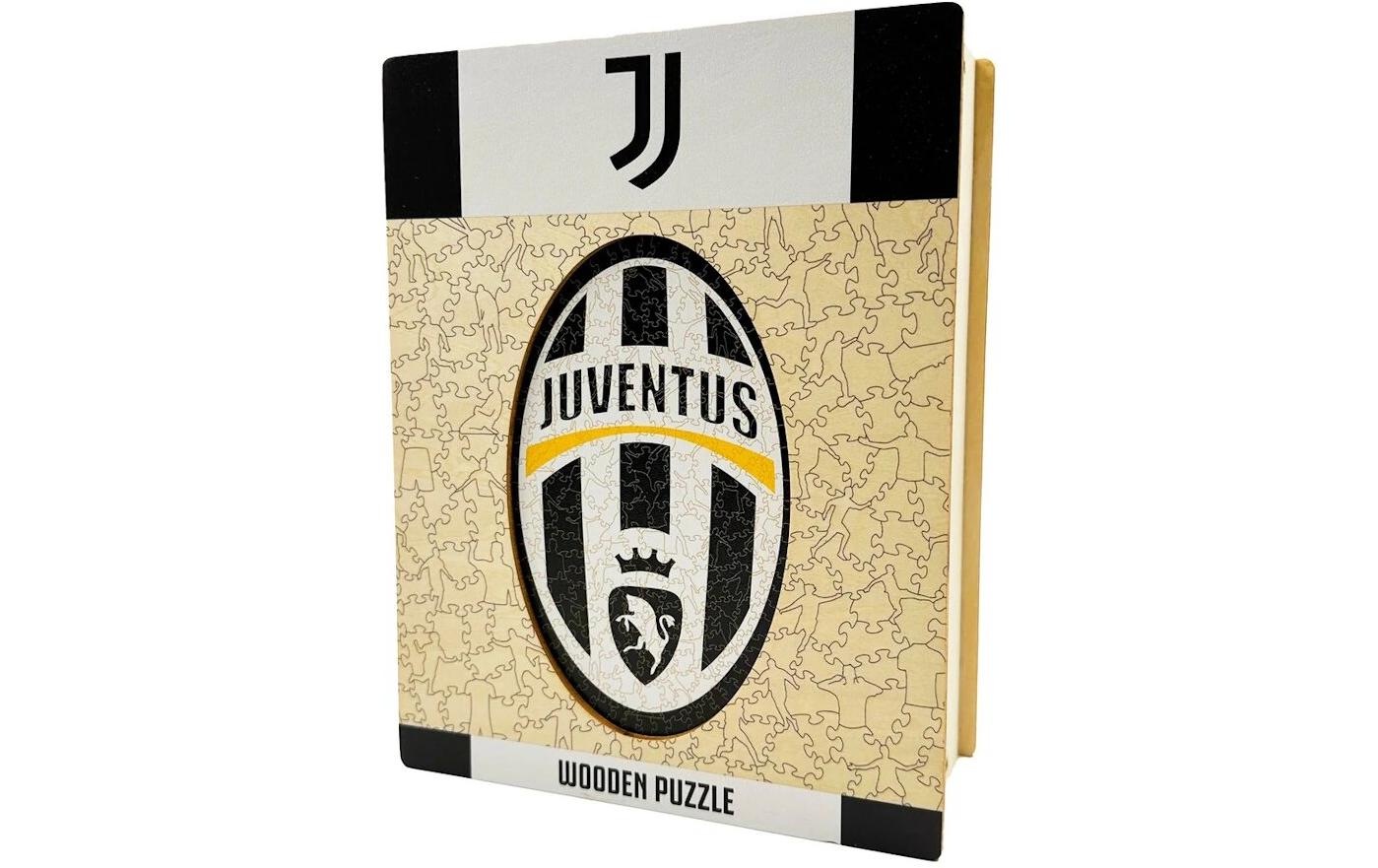   Puzzle »Iconic Juventus FC – Retro Logo« Holzart: Birke (Herkunftsland: China)