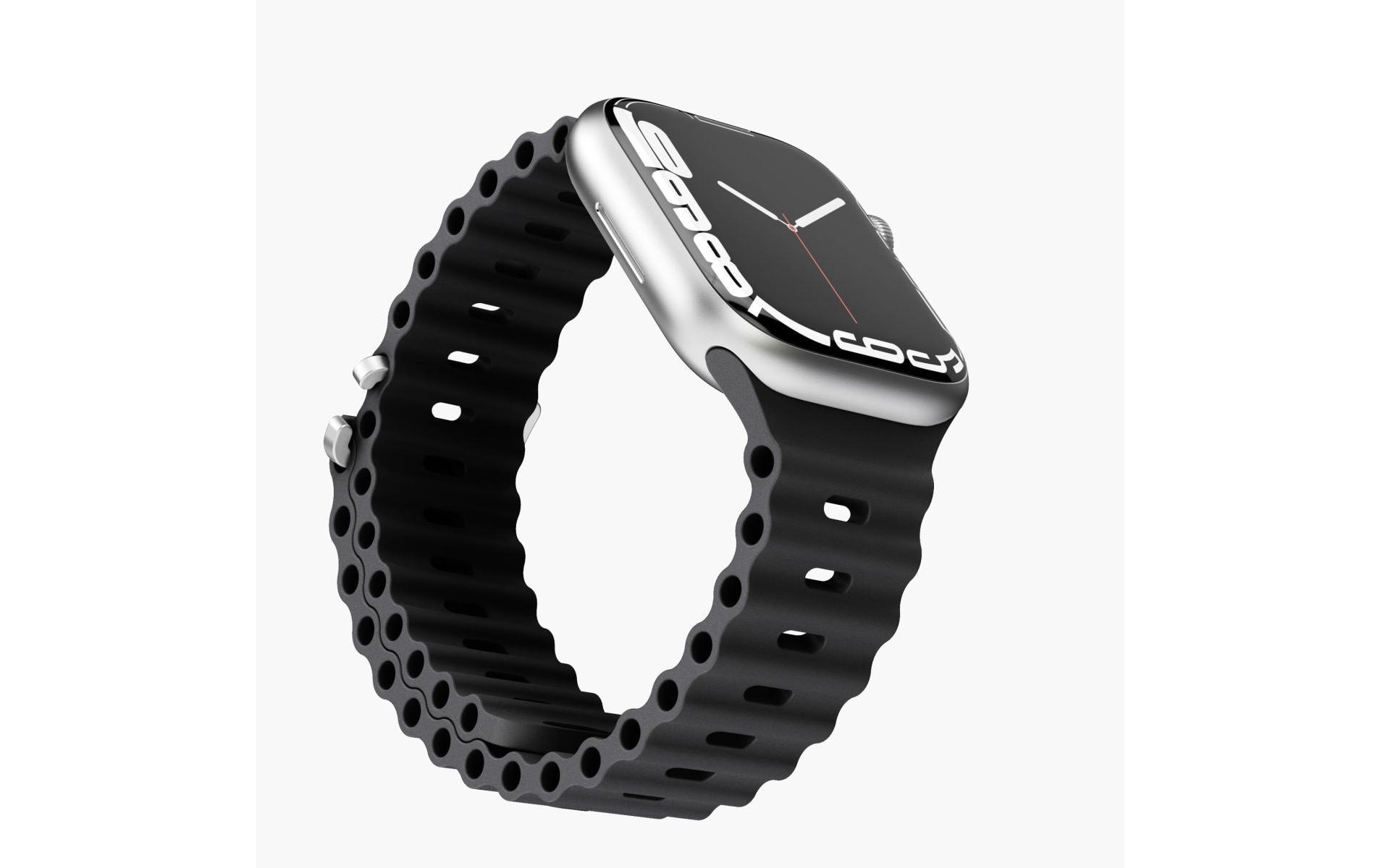 VONMÄHLEN Uhrenarmband »Band Apple Watch 42/44/45/49 mm Black«